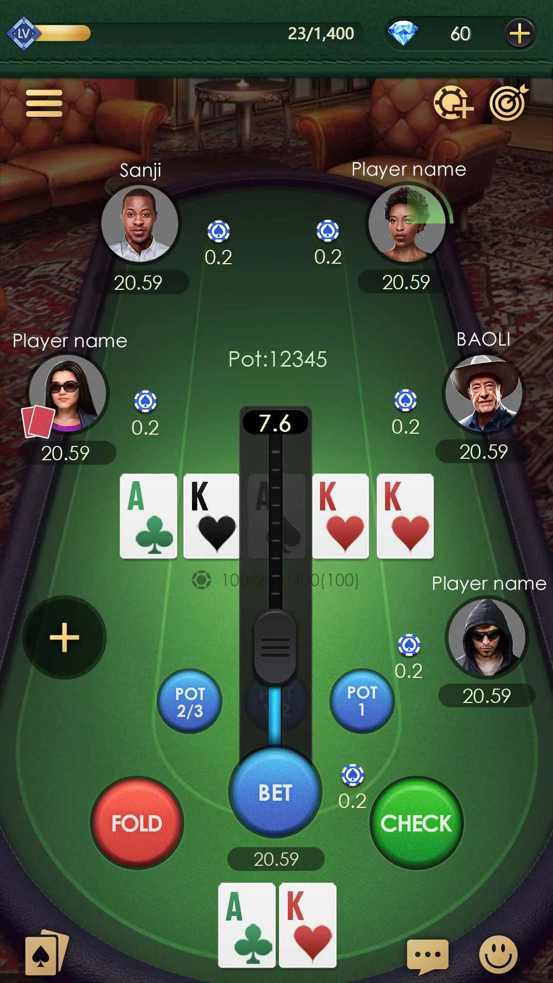 Poker World: Texas hold'em | Indus Appstore | Screenshot