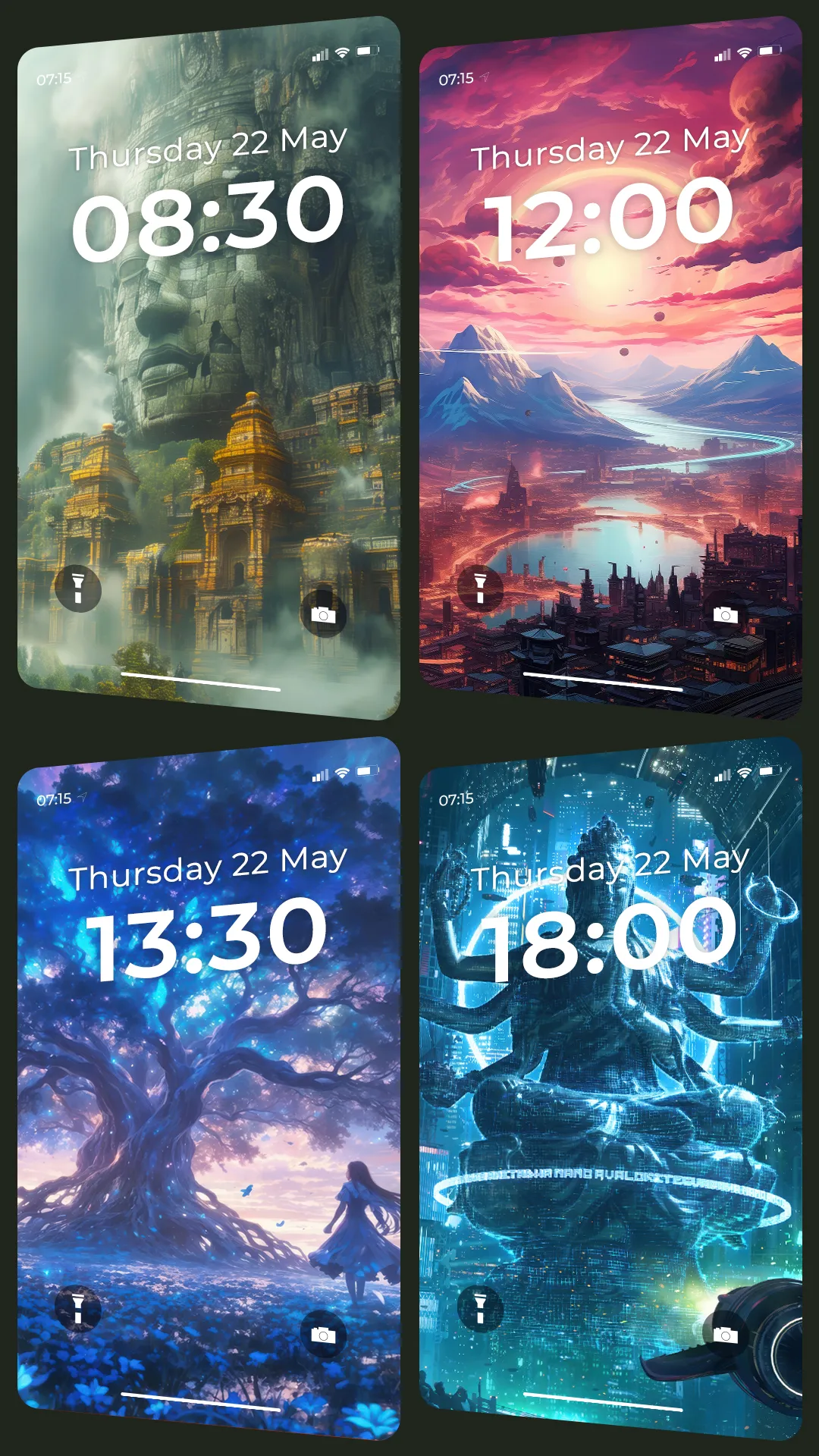 Fluids Live Wallpaper 4D, 4K | Indus Appstore | Screenshot