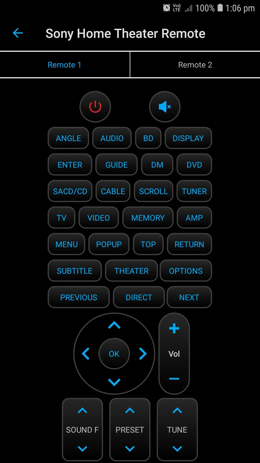 Remote For Home Theater | Indus Appstore | Screenshot