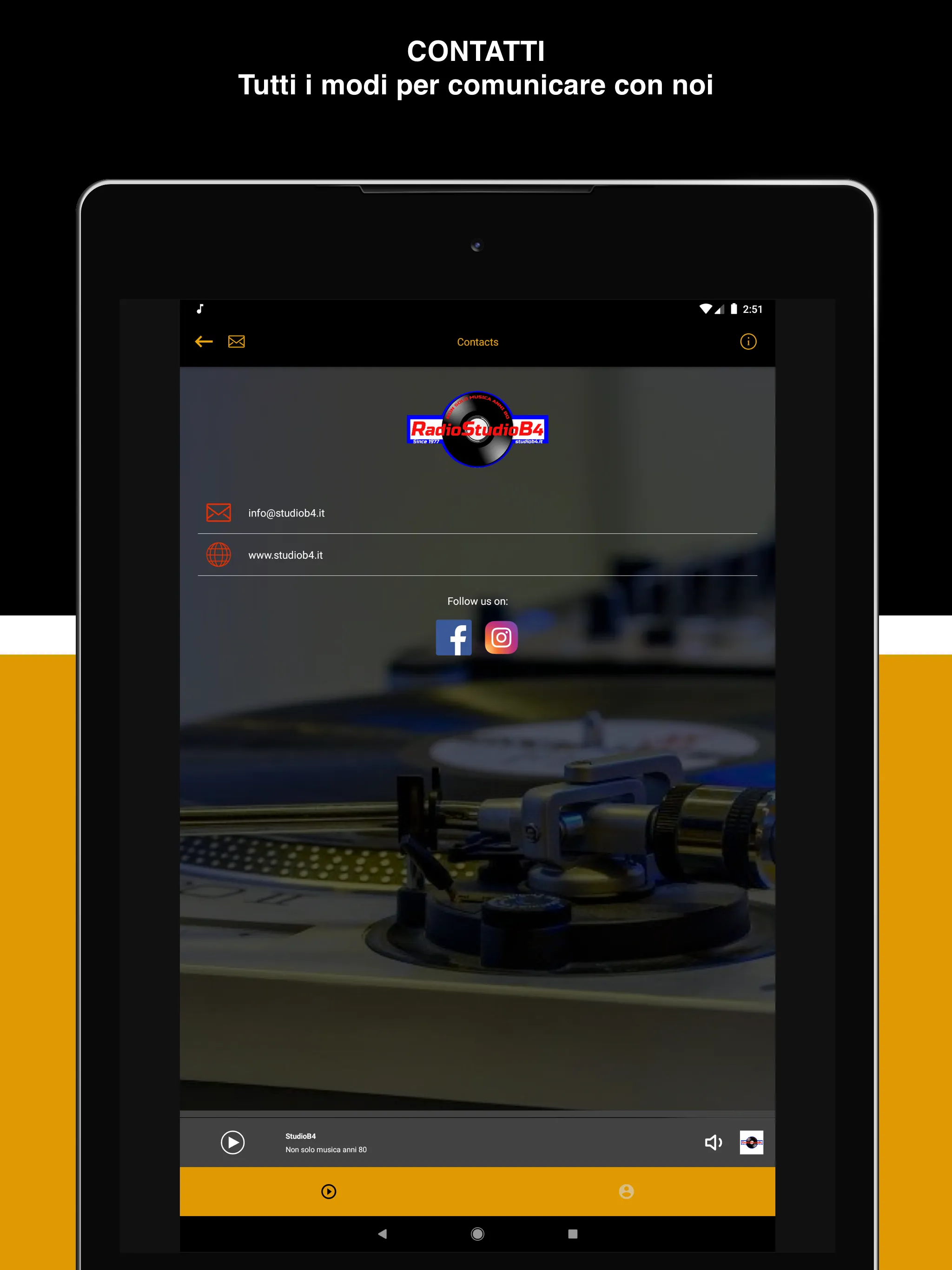 Radio StudioB4 | Indus Appstore | Screenshot