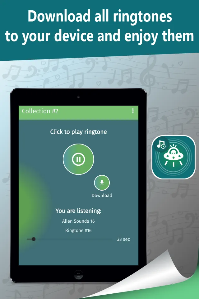 Alien Ringtones | Indus Appstore | Screenshot