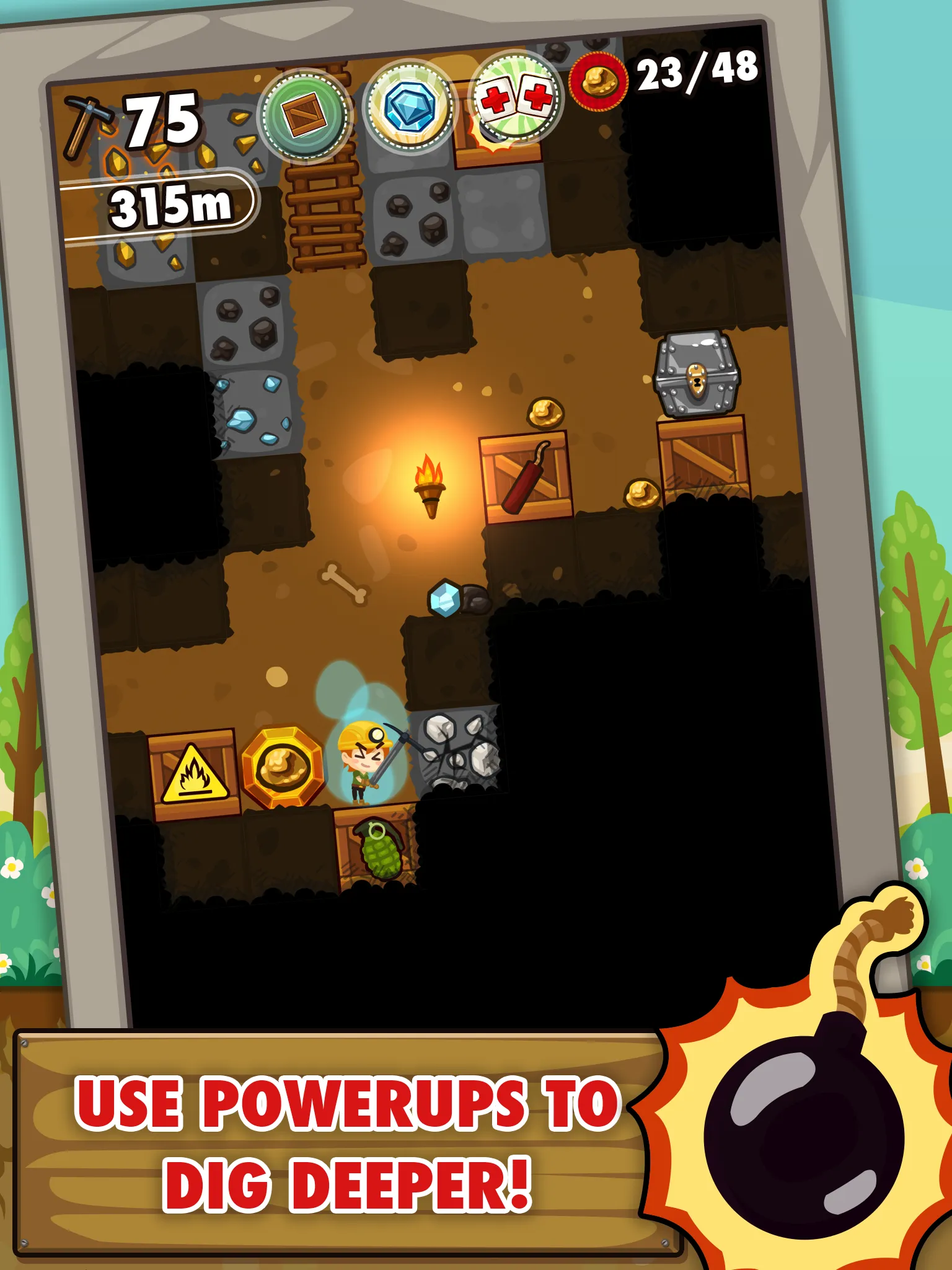 Pocket Mine | Indus Appstore | Screenshot