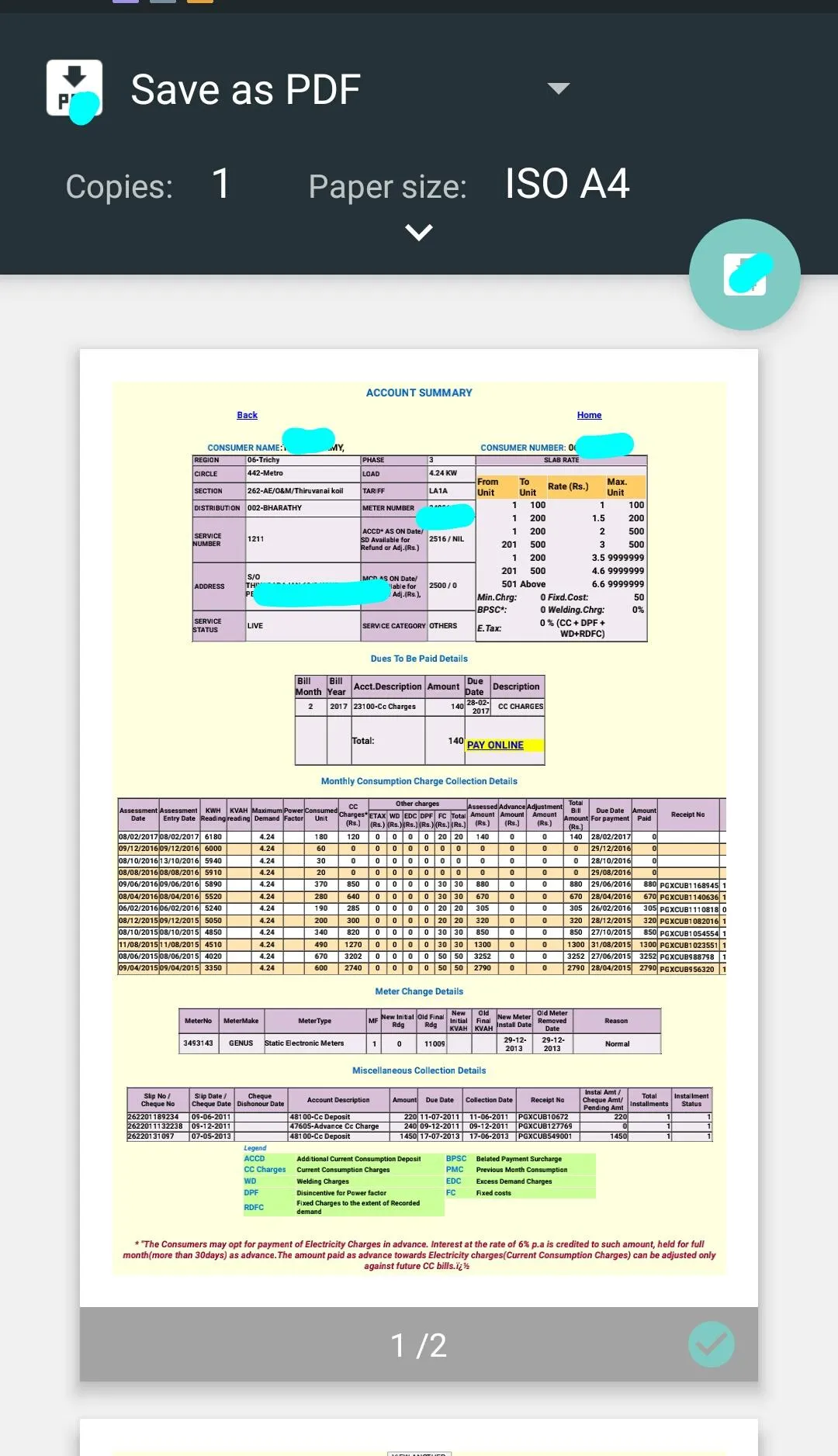 TN Electricity Bill status | Indus Appstore | Screenshot