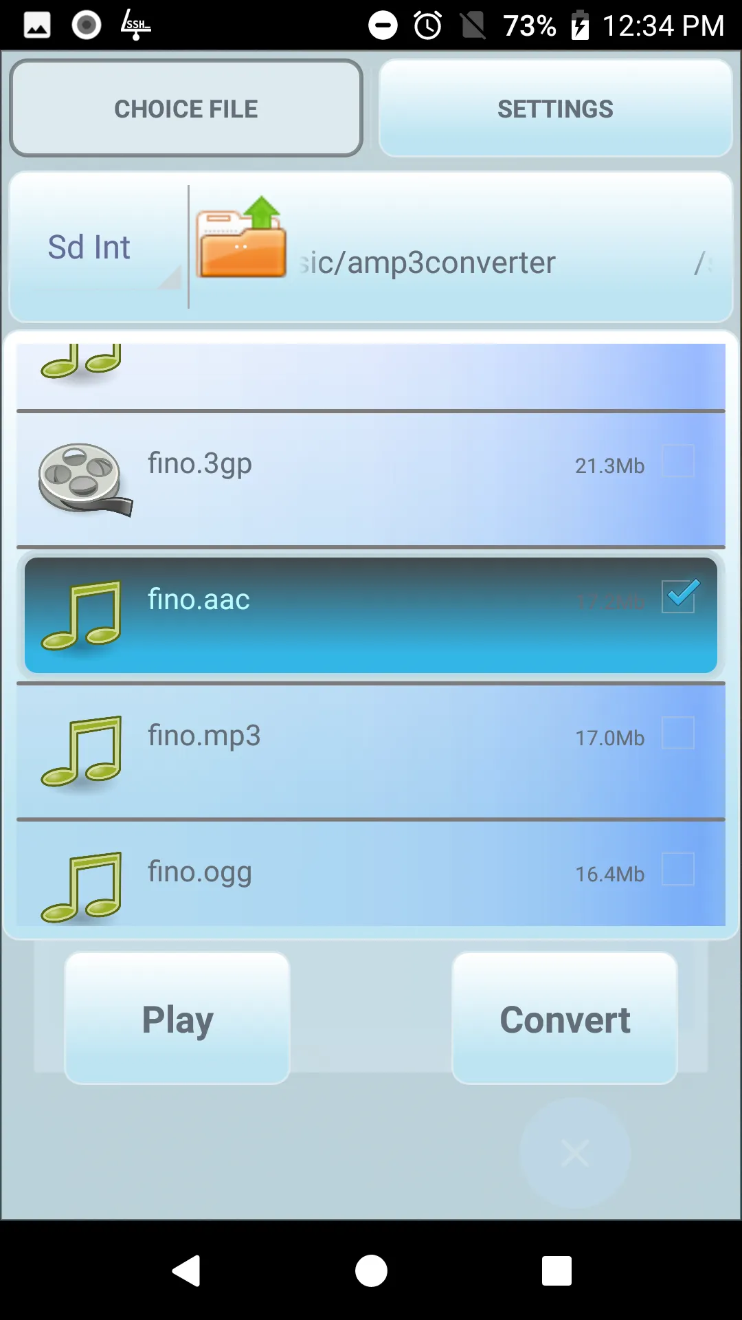 Audio converter mp3 Amp3conver | Indus Appstore | Screenshot