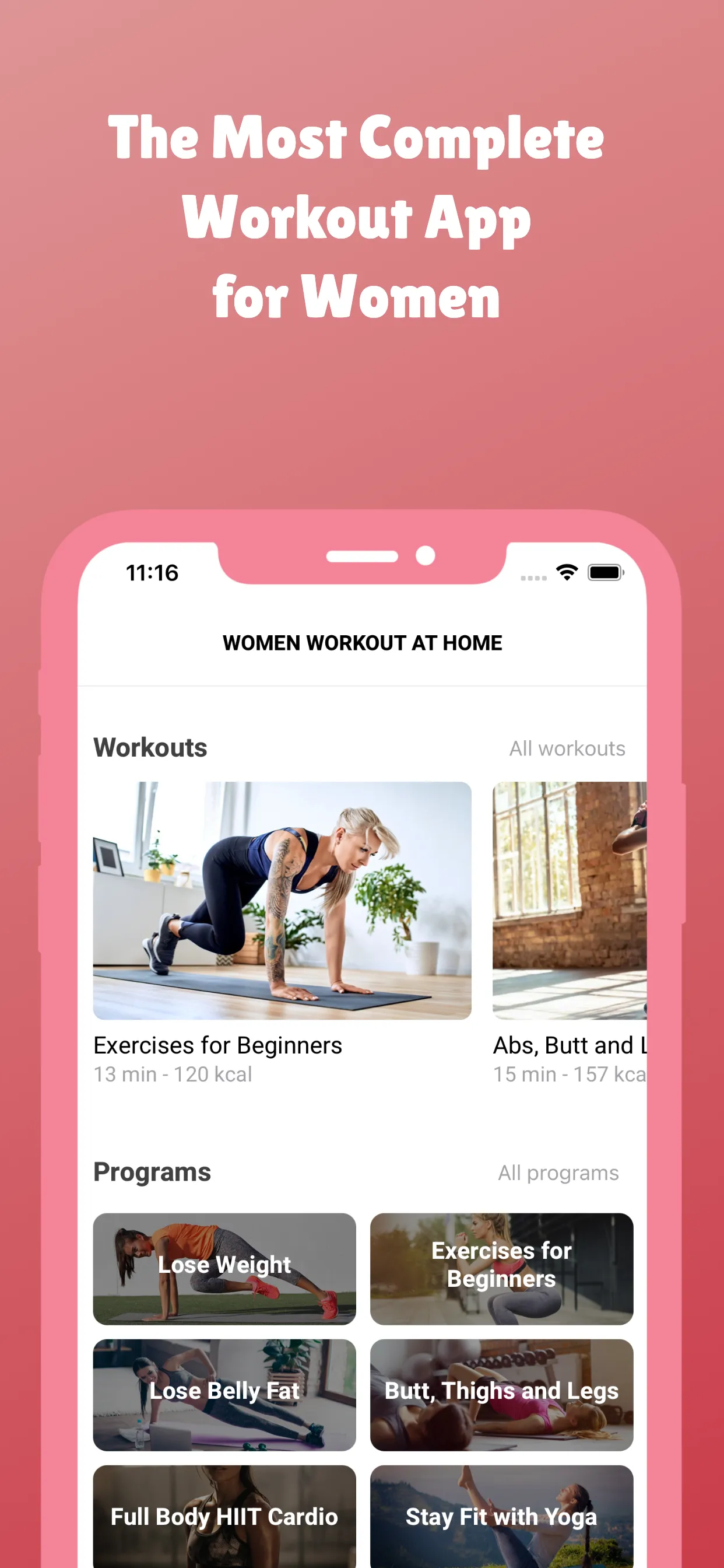 Women Workout at Home | Indus Appstore | Screenshot