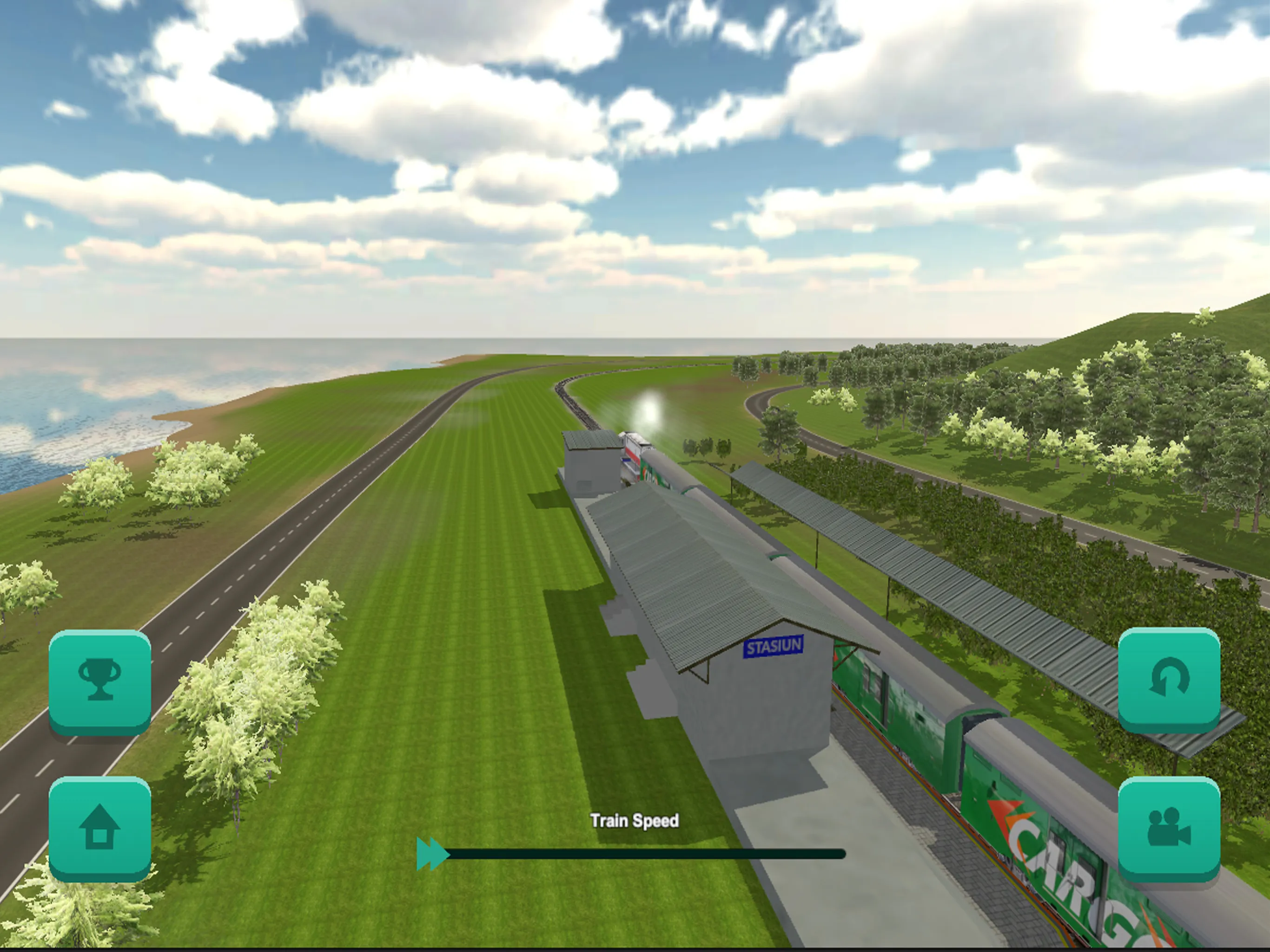 Relaxing Indonesian Trains | Indus Appstore | Screenshot