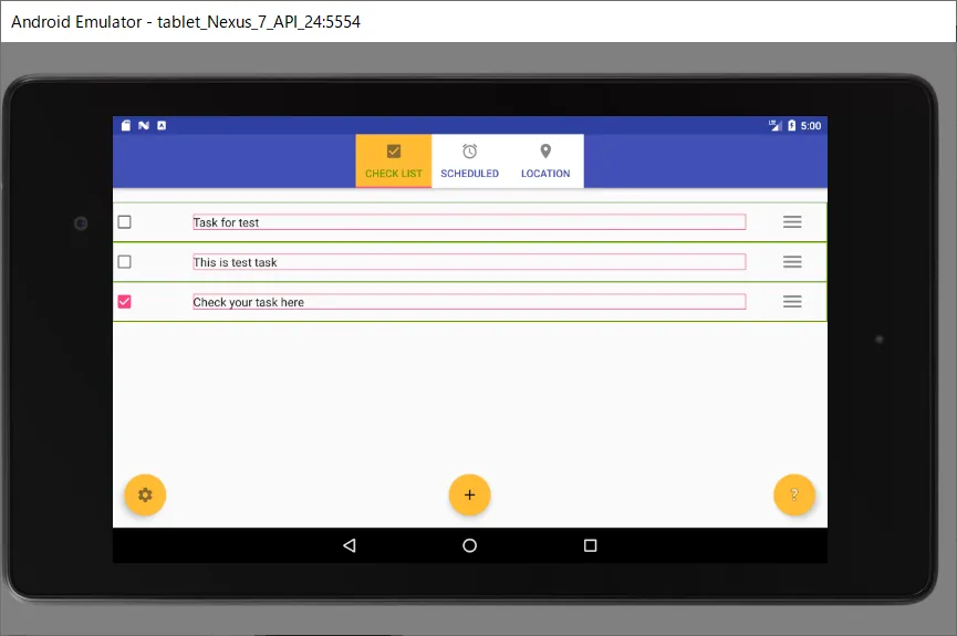 Widget TaskList Map & Schedule | Indus Appstore | Screenshot