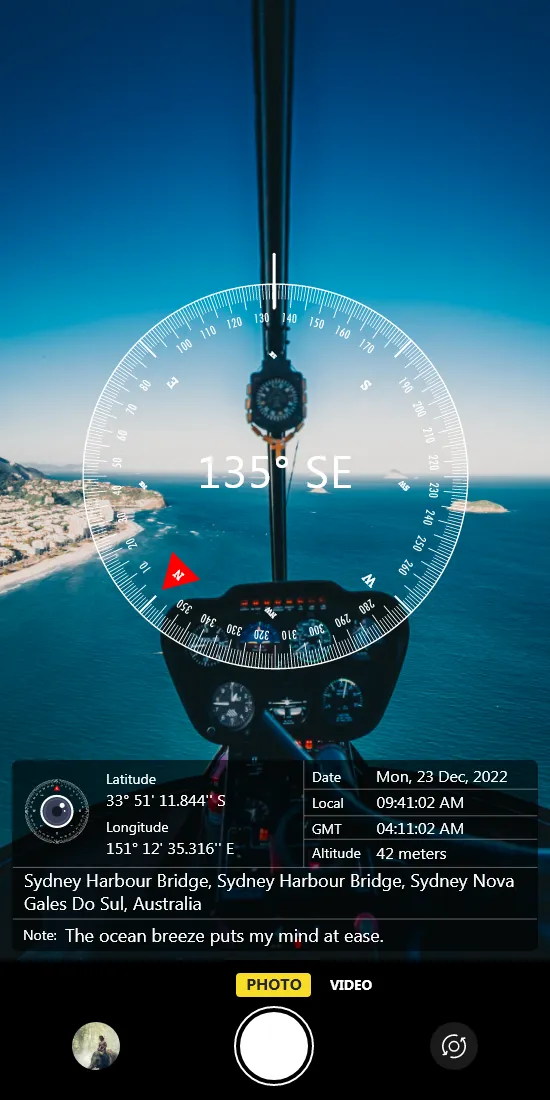 GPS Map Camera Lite: Geo Stamp | Indus Appstore | Screenshot