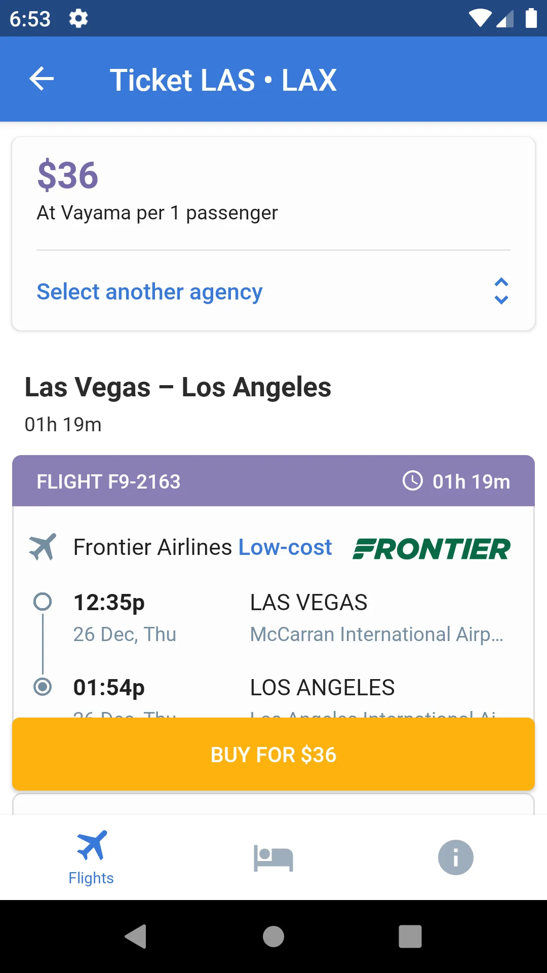 Cheap Air Tickets | Indus Appstore | Screenshot