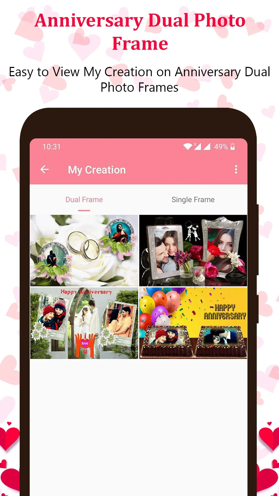 Anniversary Dual Photo Frames | Indus Appstore | Screenshot