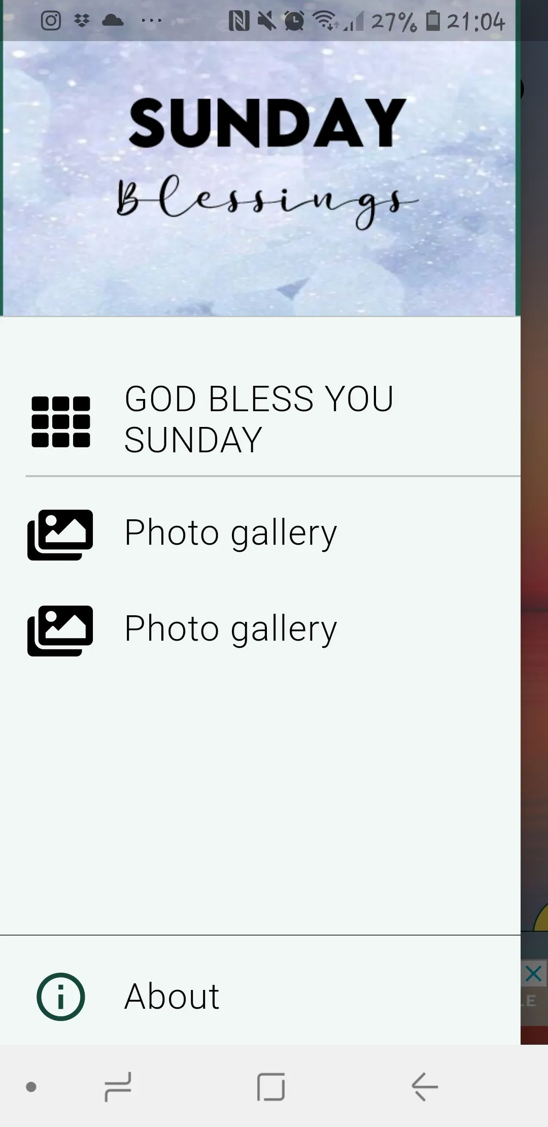 Sunday Blessings | Indus Appstore | Screenshot