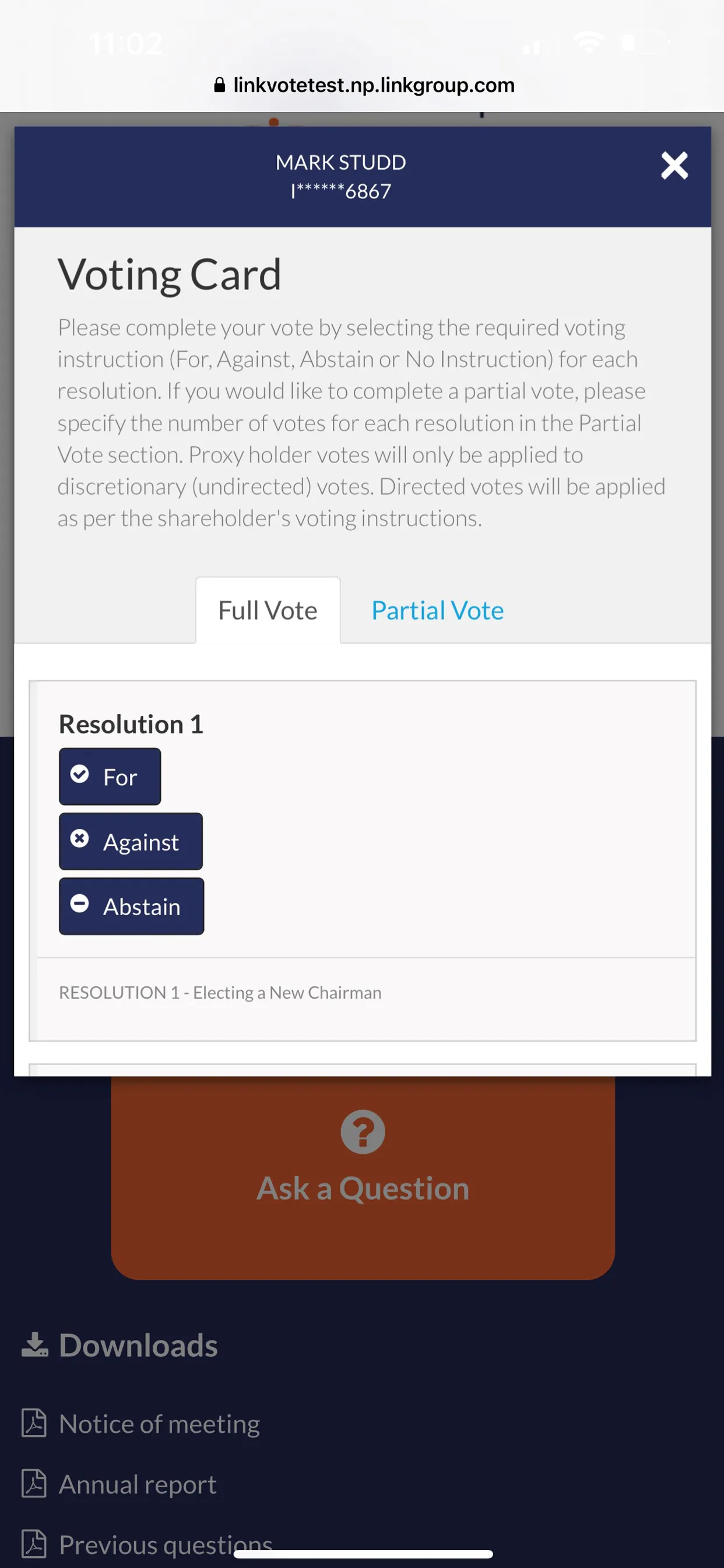 LinkVote+ | Indus Appstore | Screenshot