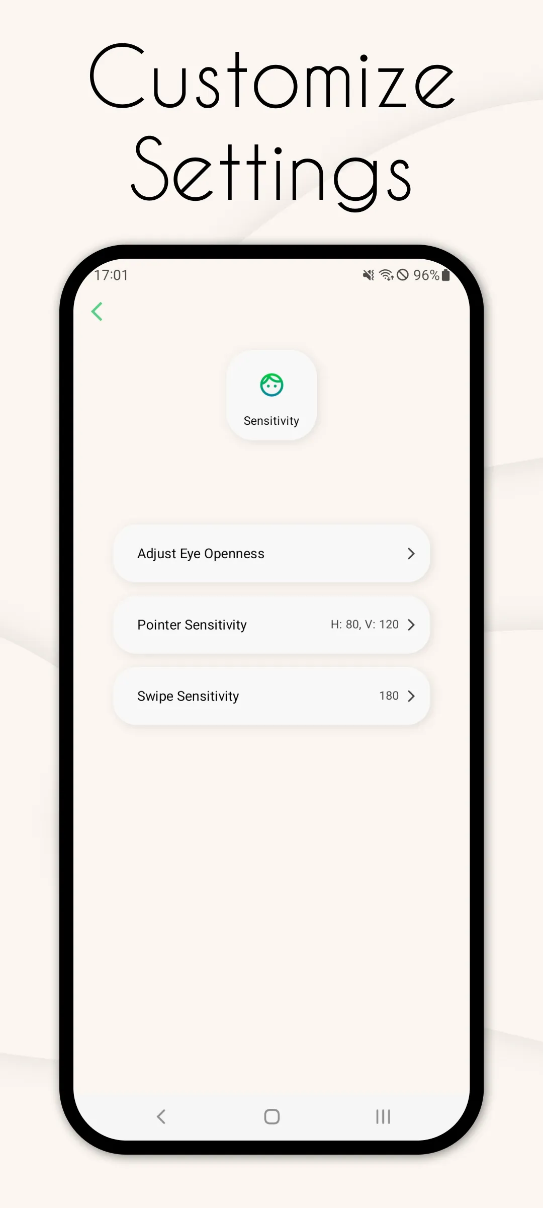 Mezic - Eye/Face Phone Control | Indus Appstore | Screenshot