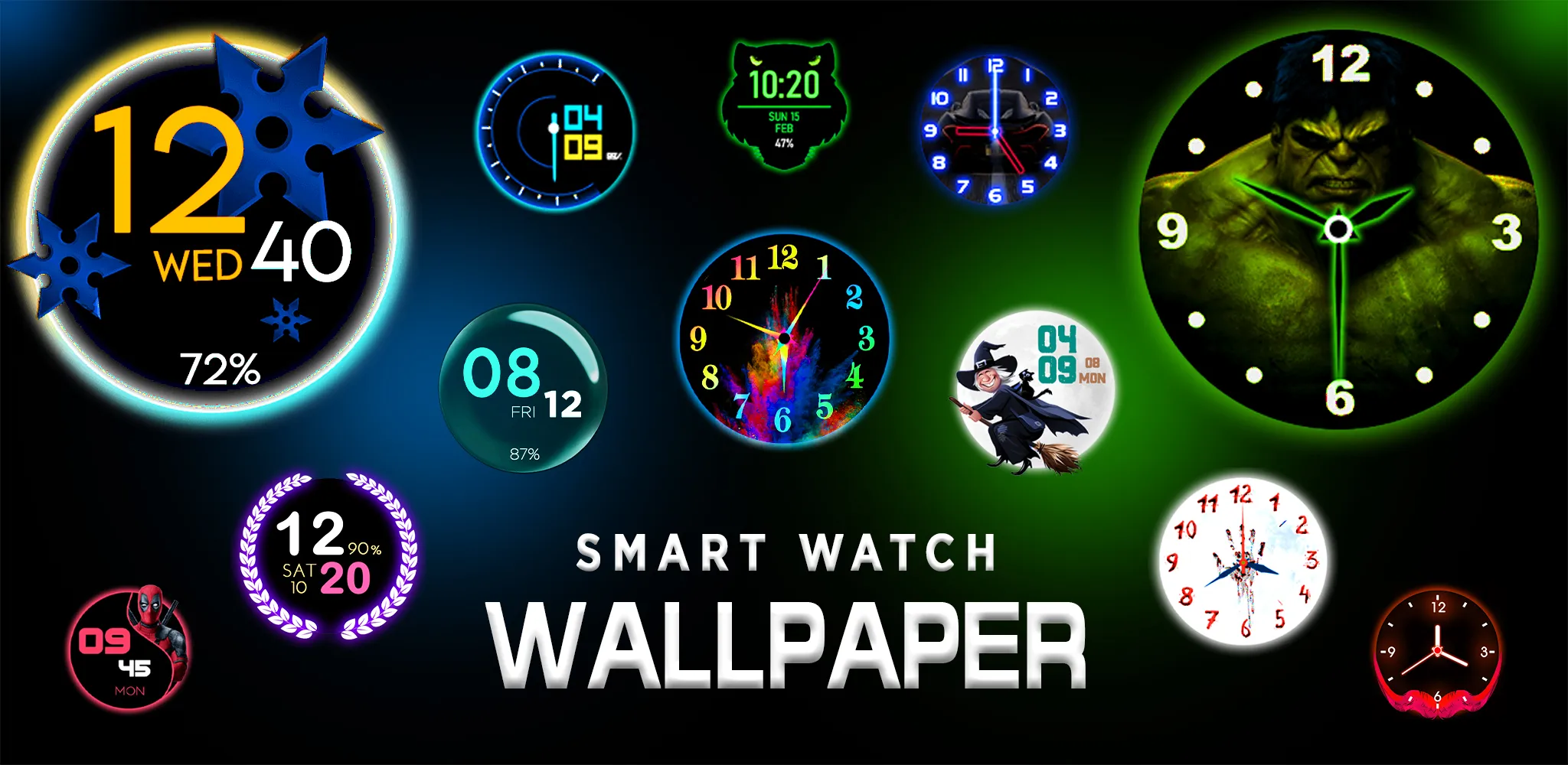 Smart Watch - Clock Wallpaper | Indus Appstore | Screenshot