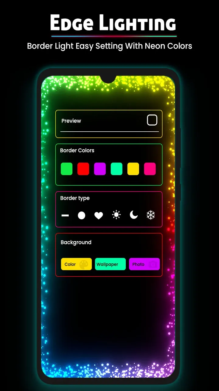 Edge Lighting - Edge Screen | Indus Appstore | Screenshot