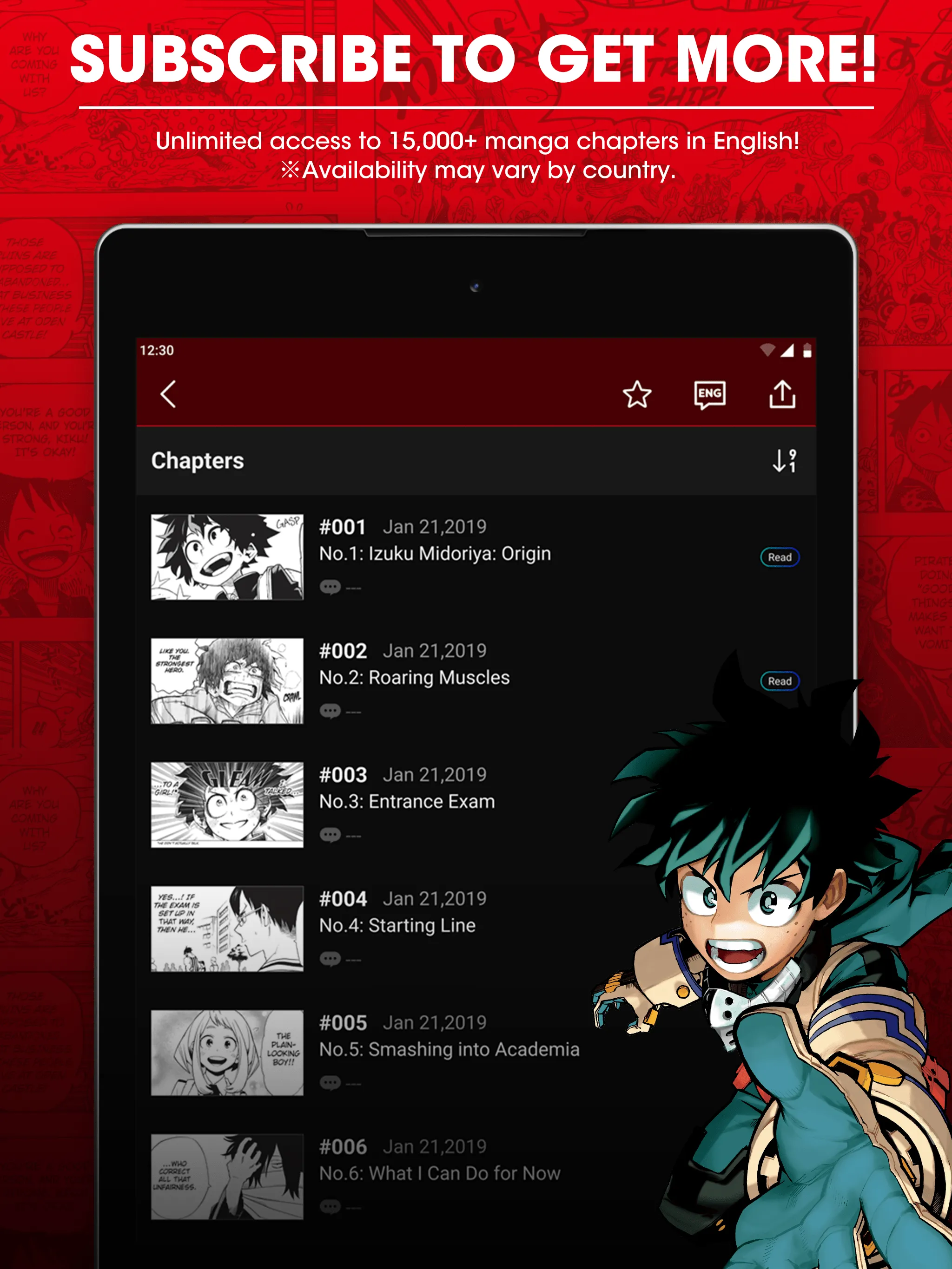 MANGA Plus by SHUEISHA | Indus Appstore | Screenshot