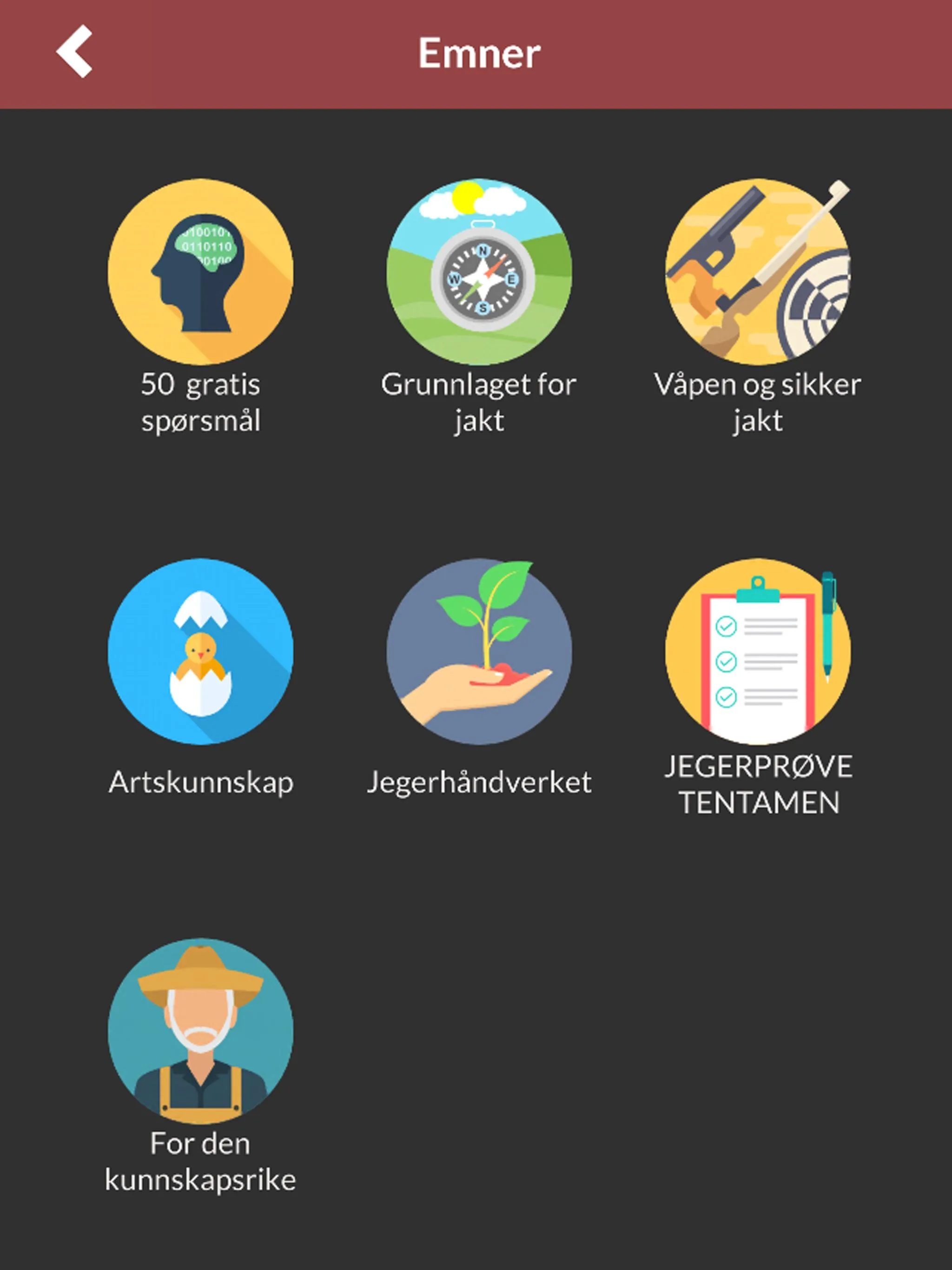 Jegerprøvetentamen (JaktQuiz) | Indus Appstore | Screenshot