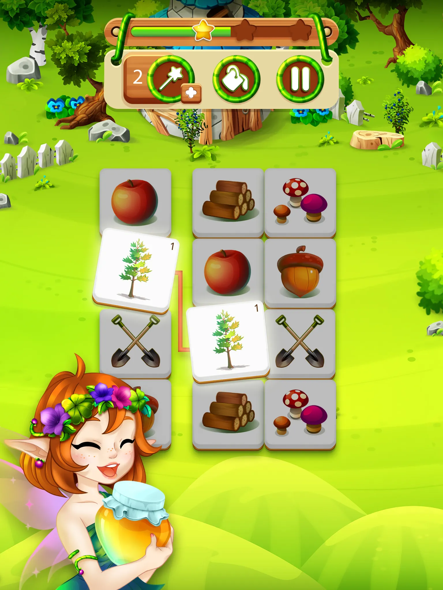 Magic Forest : Tiles puzzle | Indus Appstore | Screenshot