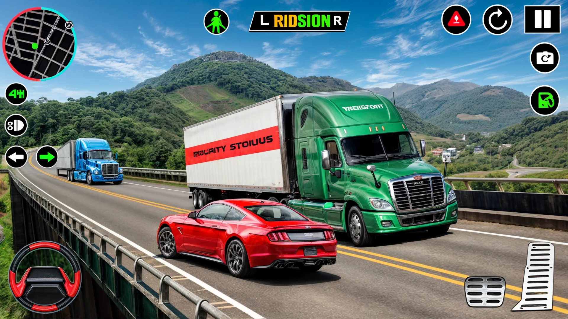 Big Truck Driving Games 3D | Indus Appstore | Screenshot