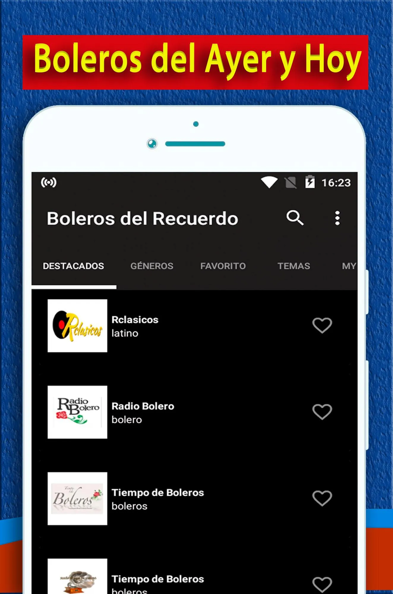 Boleros del Recuerdo | Indus Appstore | Screenshot