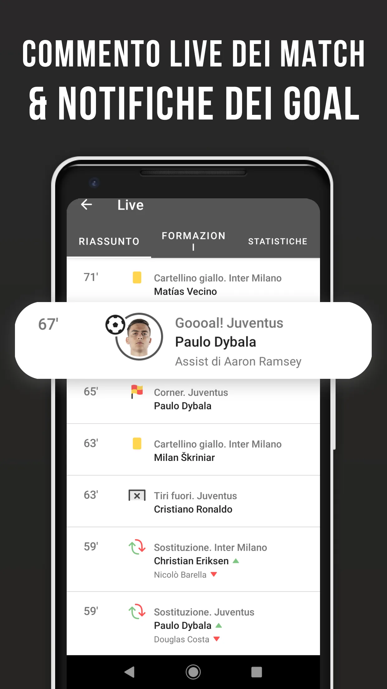 Bianconeri Live: App di calcio | Indus Appstore | Screenshot