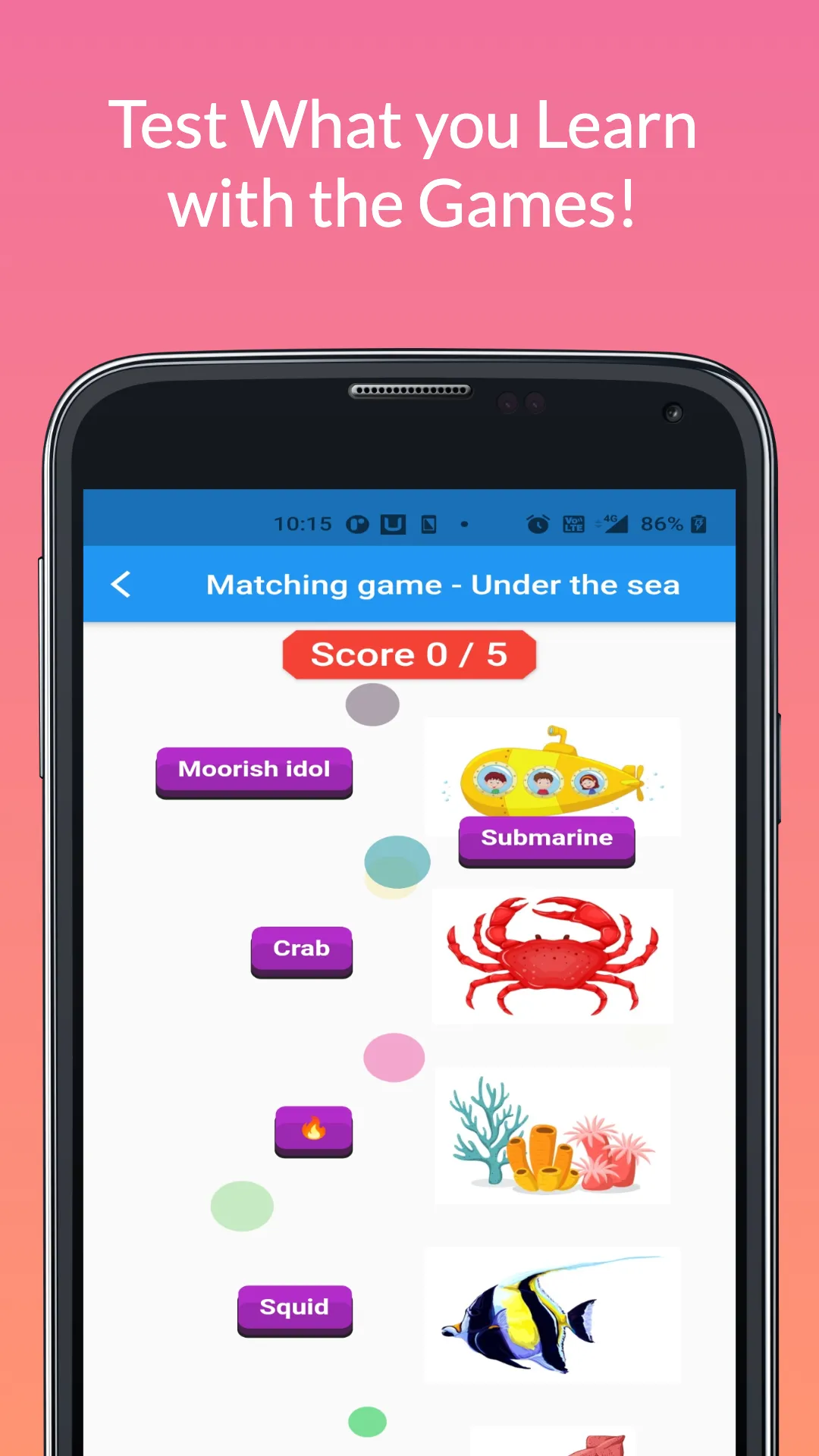 Learn English: Kids flashcards | Indus Appstore | Screenshot