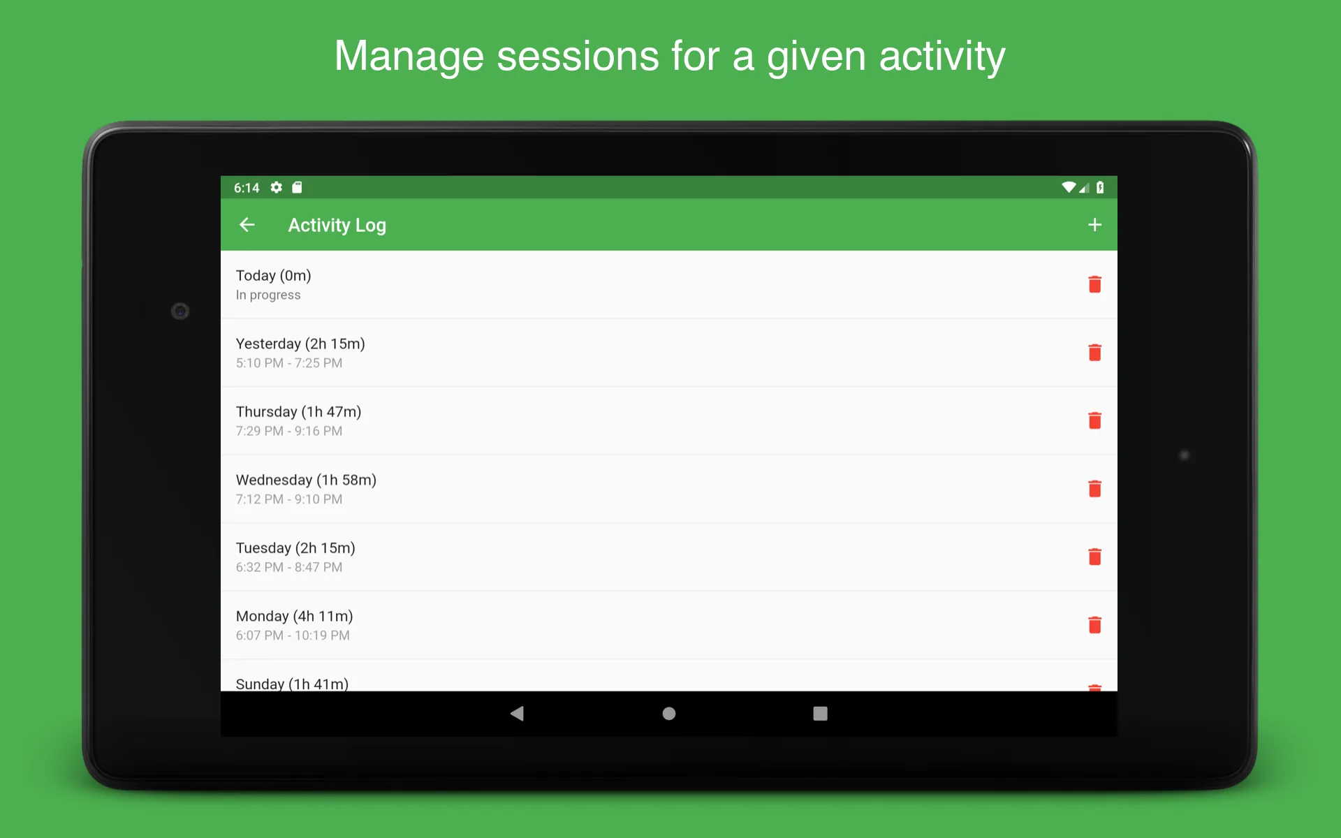 Activity Log - Time Tracker | Indus Appstore | Screenshot