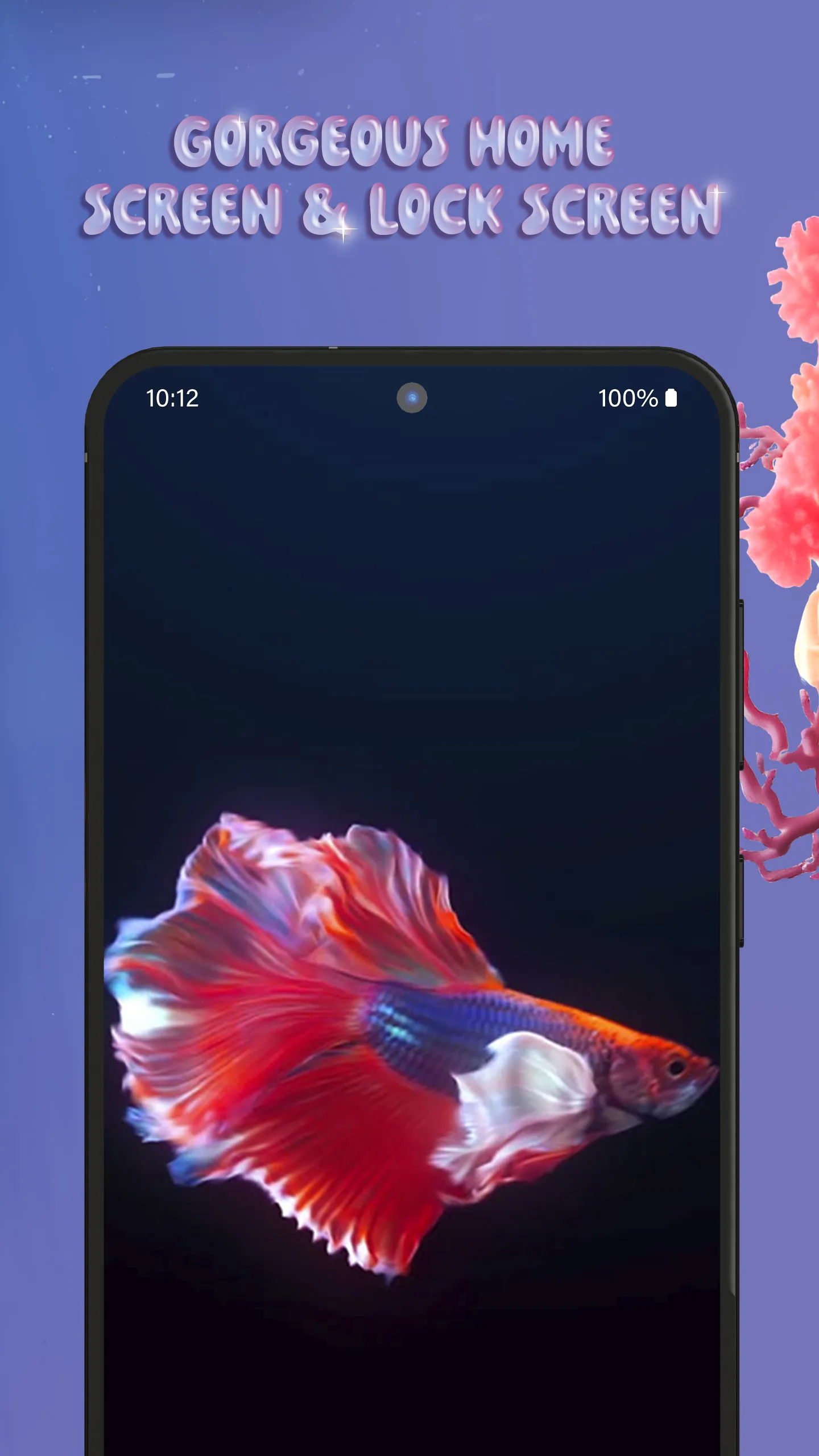 3D Fish Tank Live Wallpaper | Indus Appstore | Screenshot