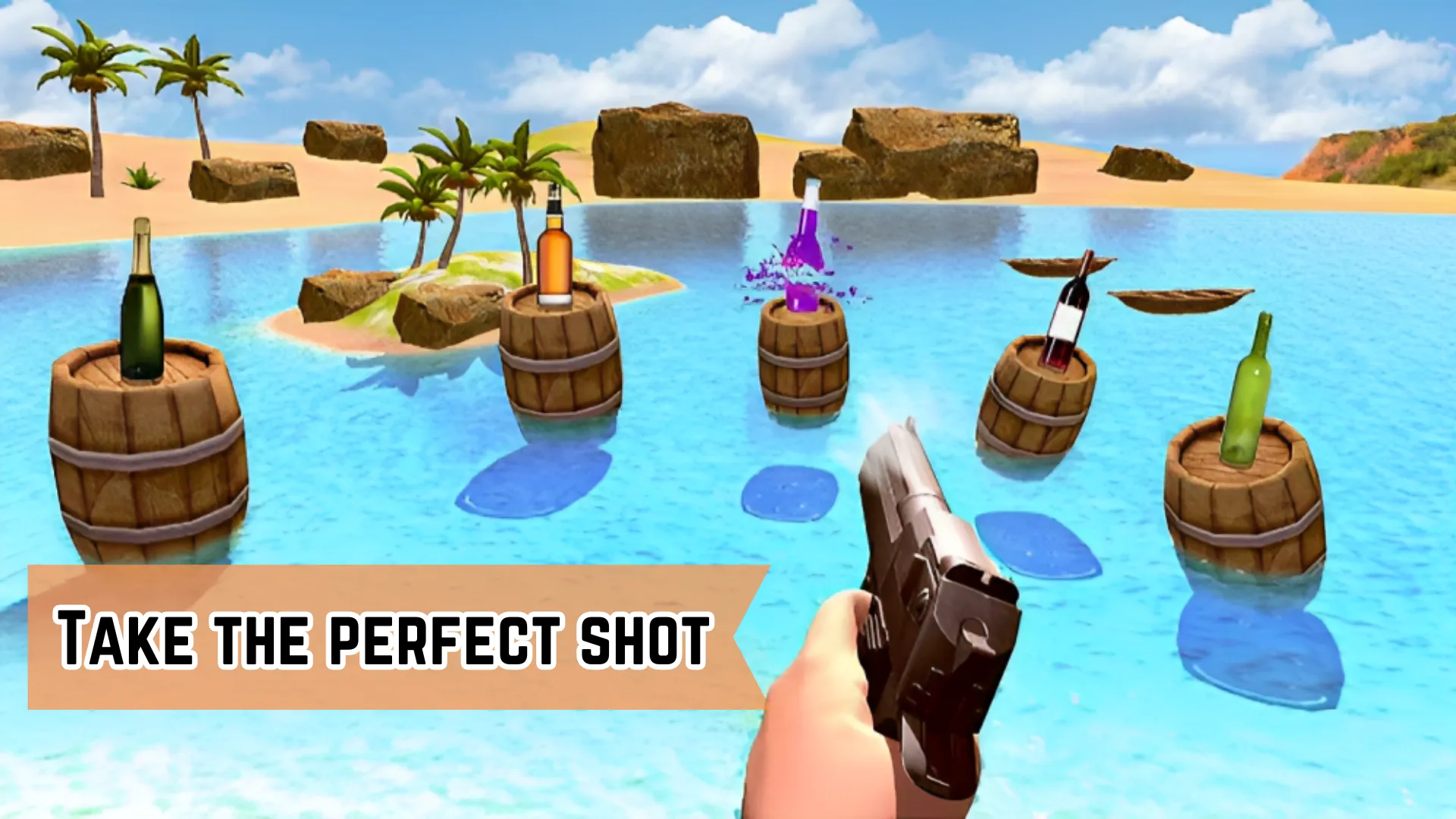 Bottle Shooting- Gun Target | Indus Appstore | Screenshot