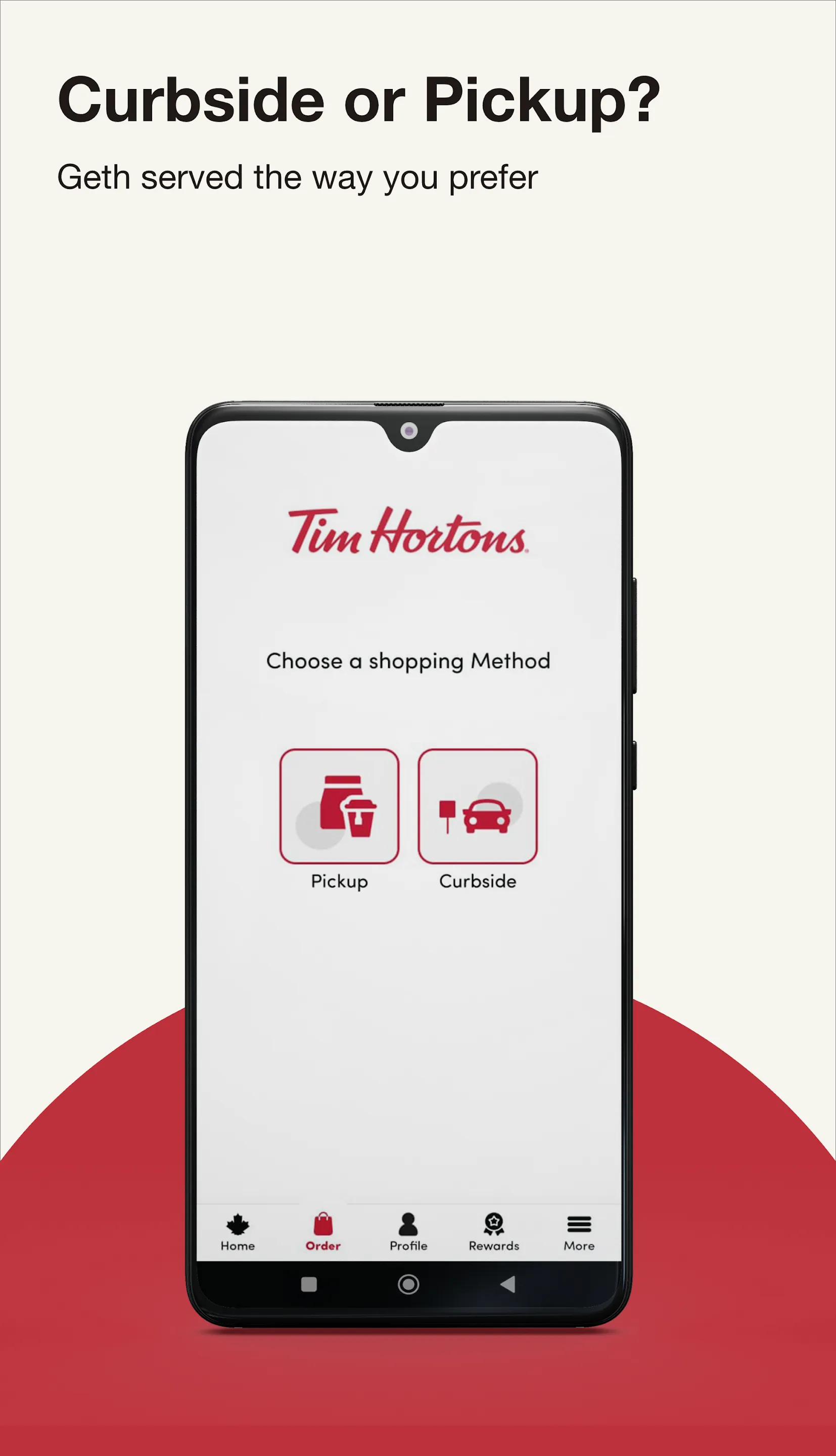 Tim Hortons Middle East | Indus Appstore | Screenshot