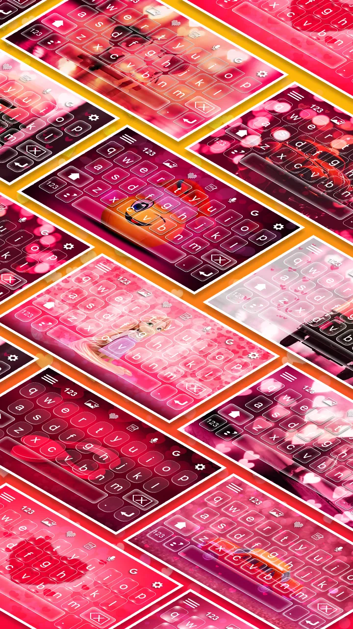 Love Photo Keyboard Theme 2023 | Indus Appstore | Screenshot