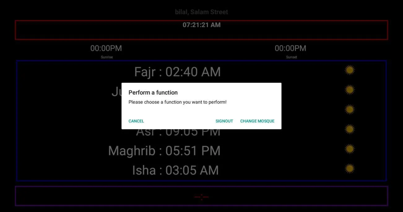 Mosjid Clock (Masjid Display) | Indus Appstore | Screenshot