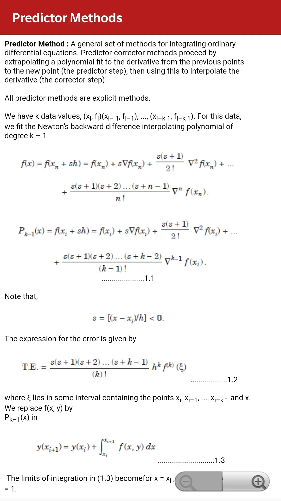 Numerical Methods & Analysis | Indus Appstore | Screenshot