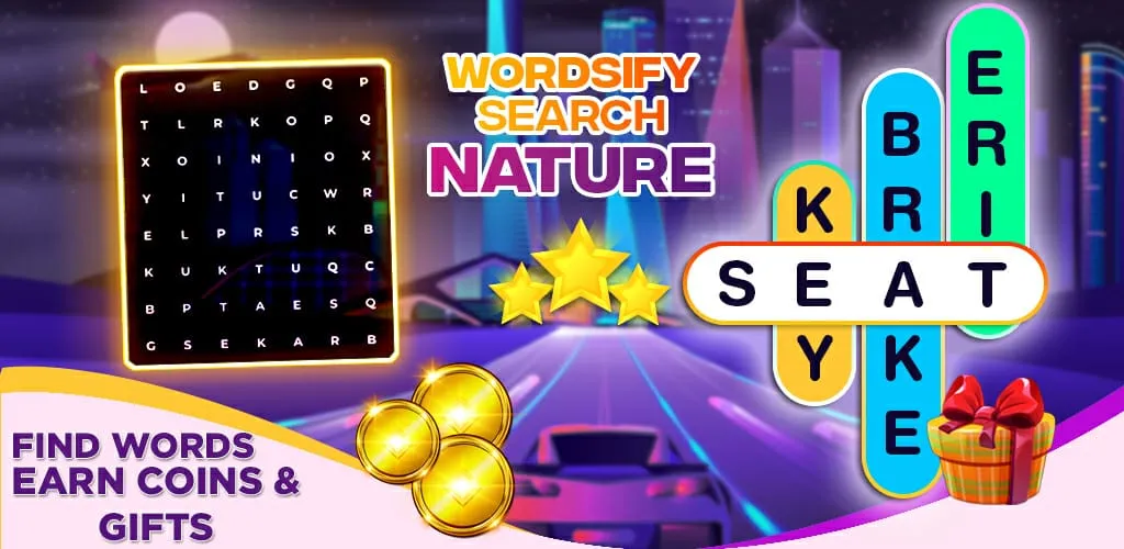 Wordsify: Wordsearch Adventure | Indus Appstore | Screenshot