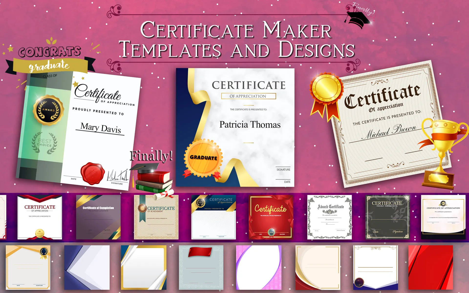 Certificate Template Maker | Indus Appstore | Screenshot