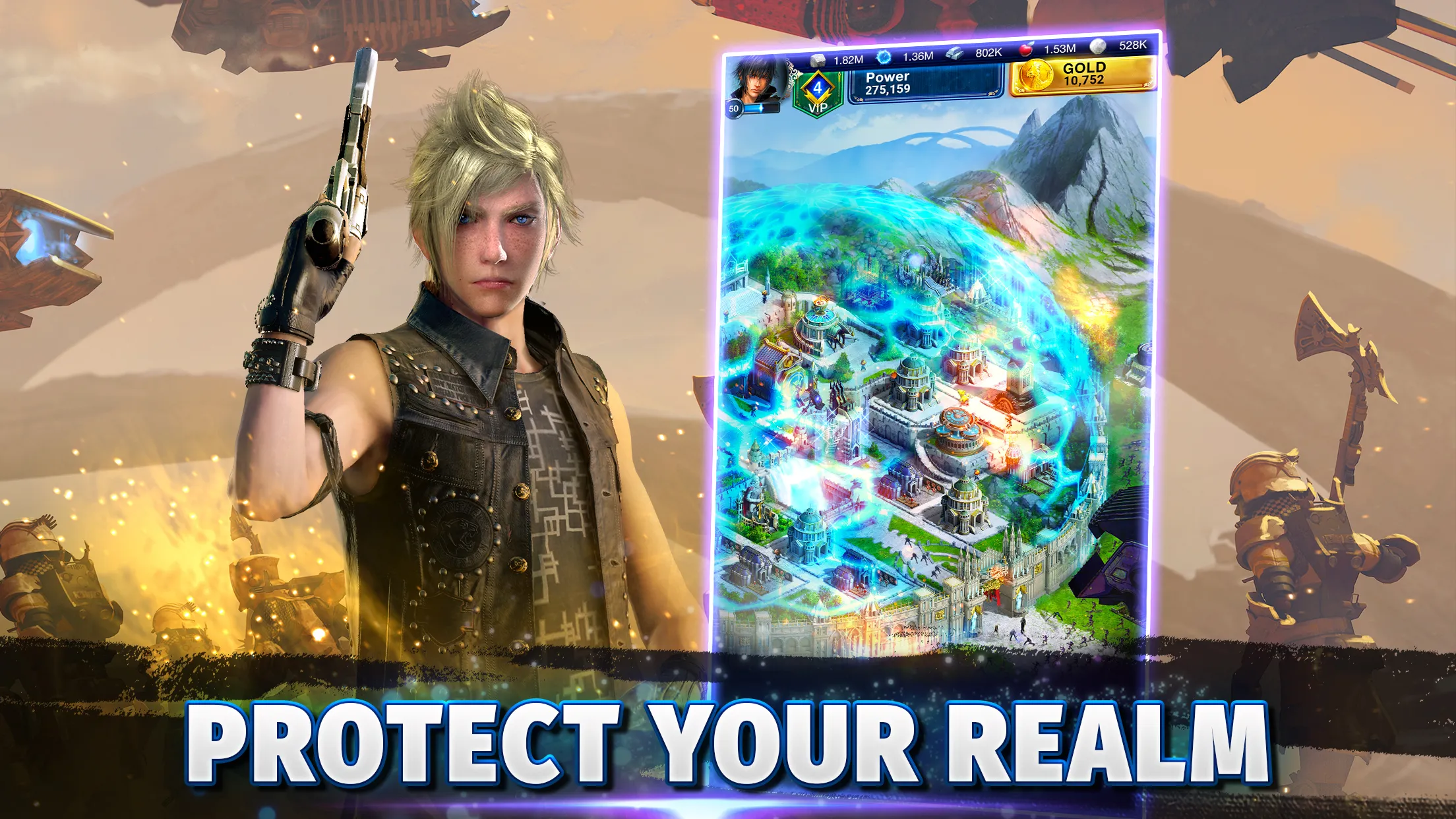 Final Fantasy XV: A New Empire | Indus Appstore | Screenshot