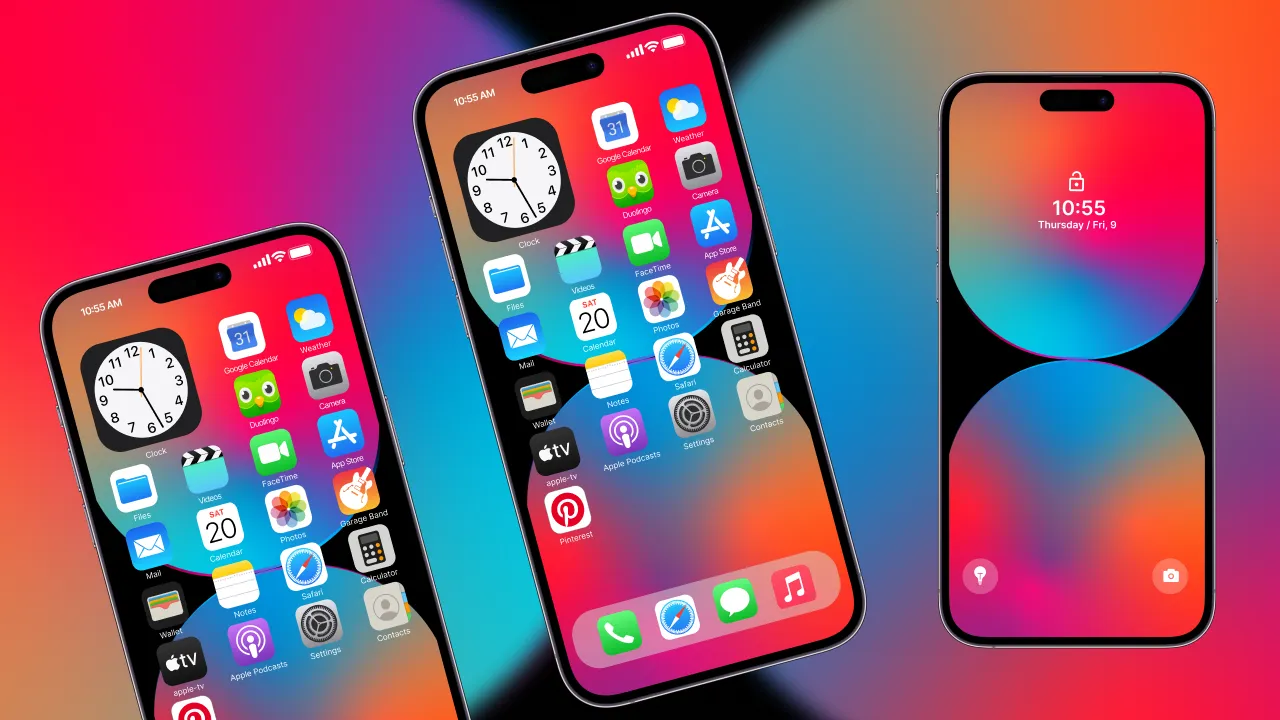 iPhone 14 Pro Max Launcher | Indus Appstore | Screenshot