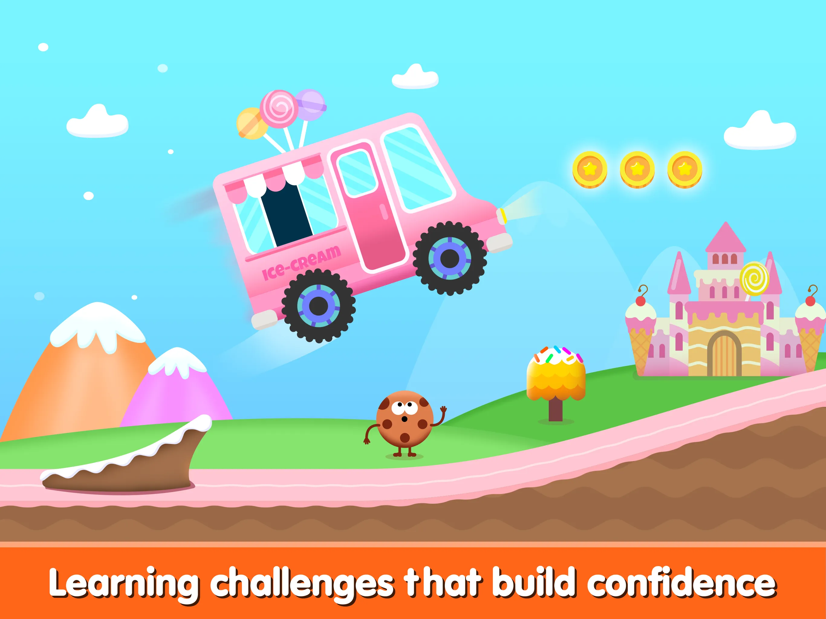 Kids Monster Truck Games 2+ | Indus Appstore | Screenshot