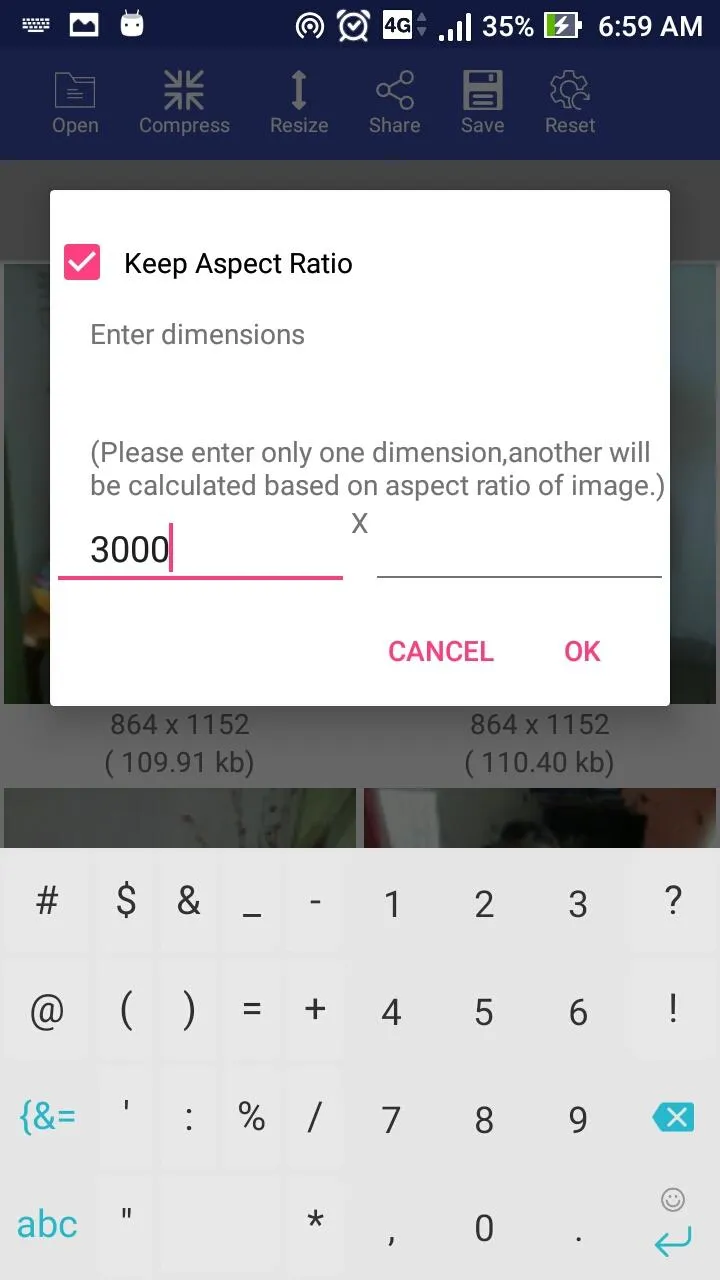 Compress images in kb & resize | Indus Appstore | Screenshot