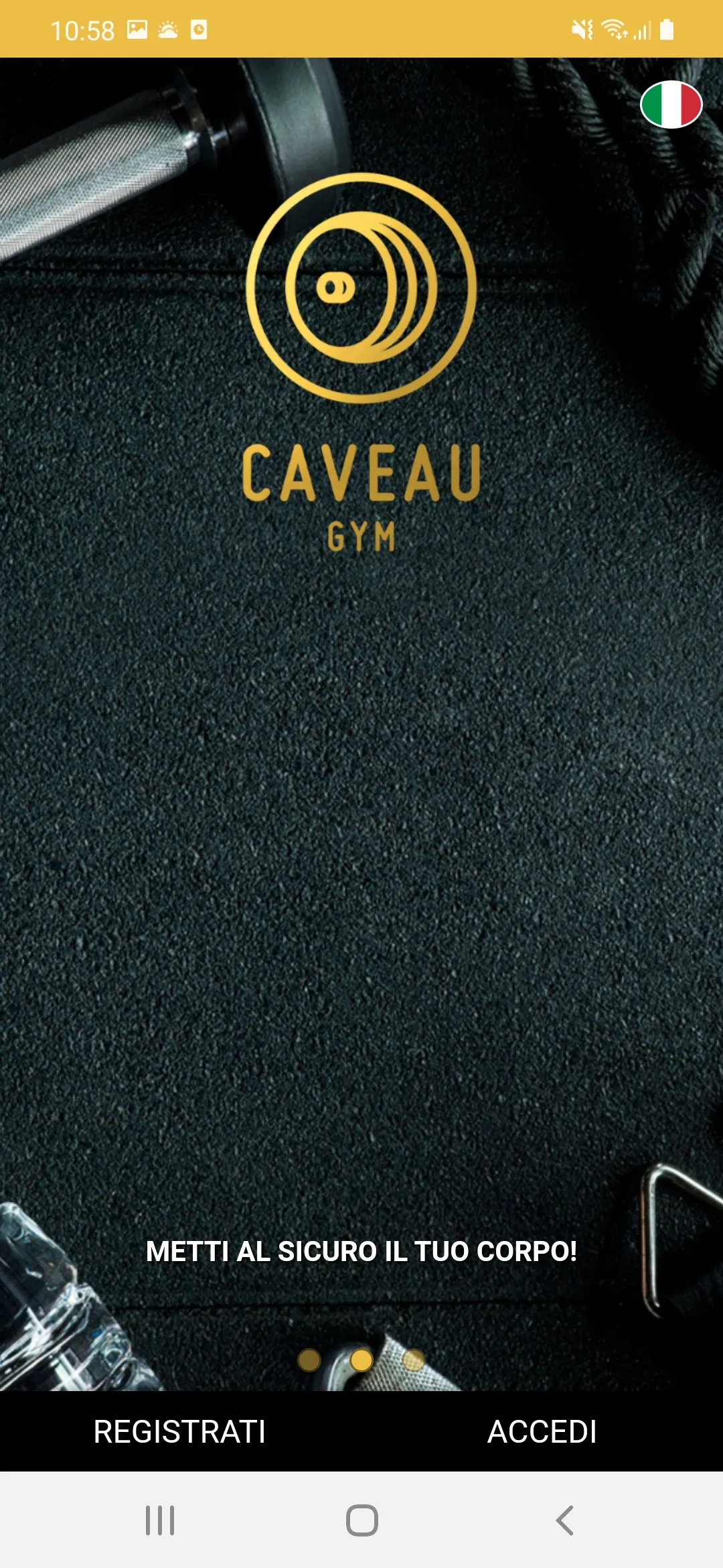 CAVEAU GYM | Indus Appstore | Screenshot