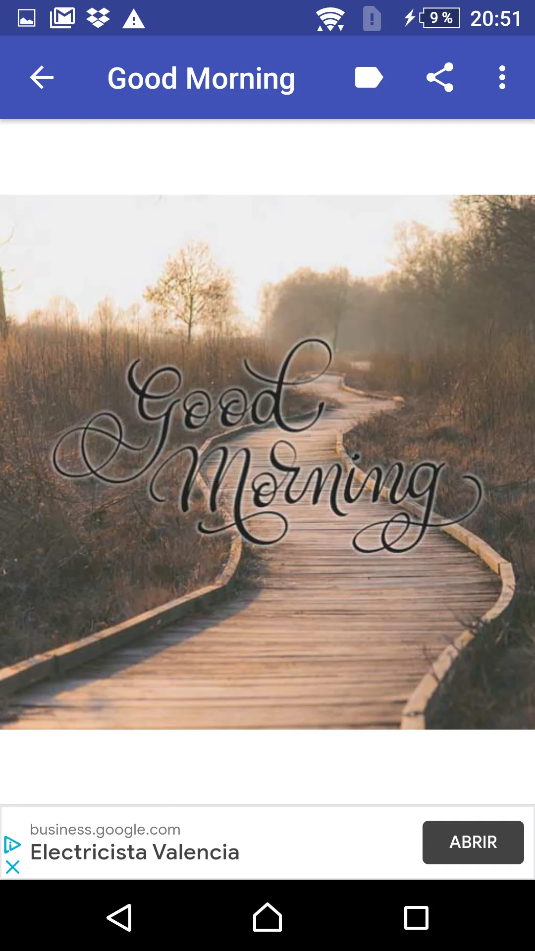 HAPPY DAWN MORNING | Indus Appstore | Screenshot