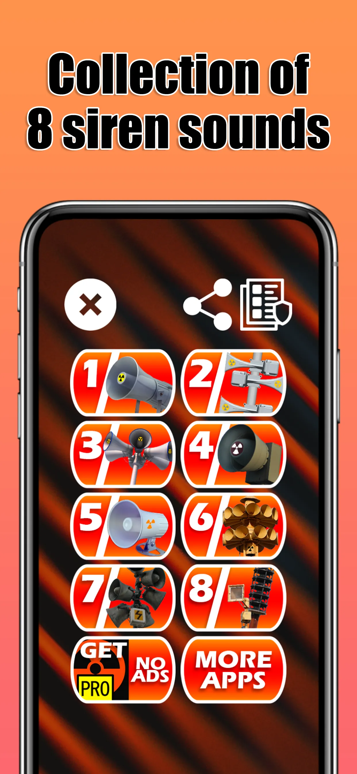 Nuclear siren sounds | Indus Appstore | Screenshot