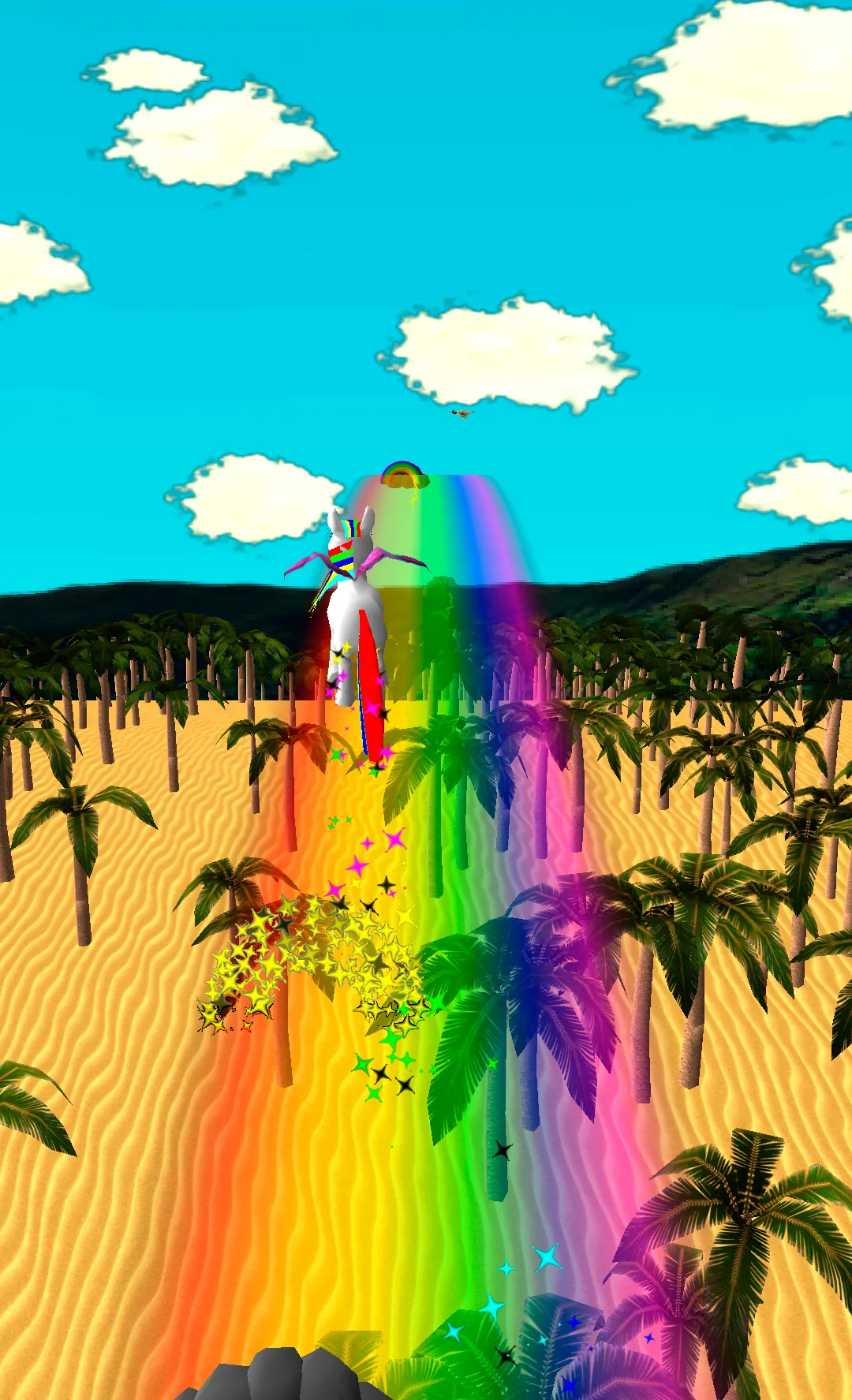 Pony on the rainbow | Indus Appstore | Screenshot