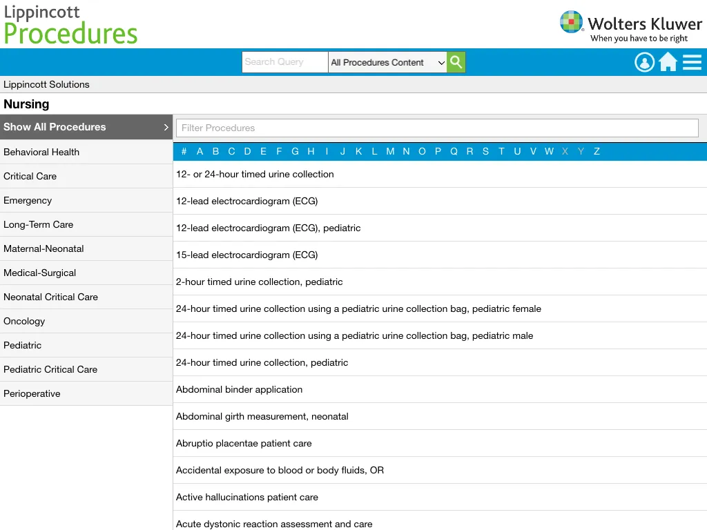 Lippincott Procedures | Indus Appstore | Screenshot