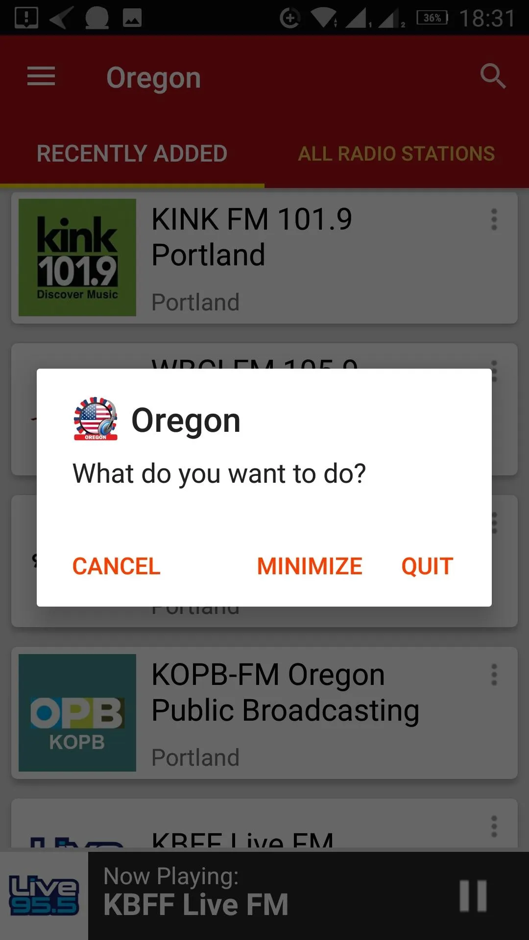 Oregon Radio Stations - USA | Indus Appstore | Screenshot