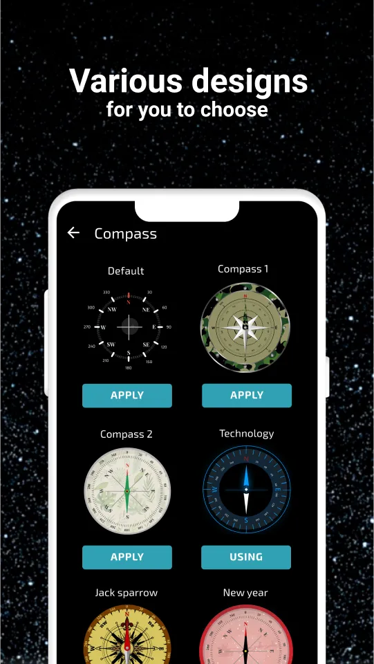 Compass: Direction Compass | Indus Appstore | Screenshot