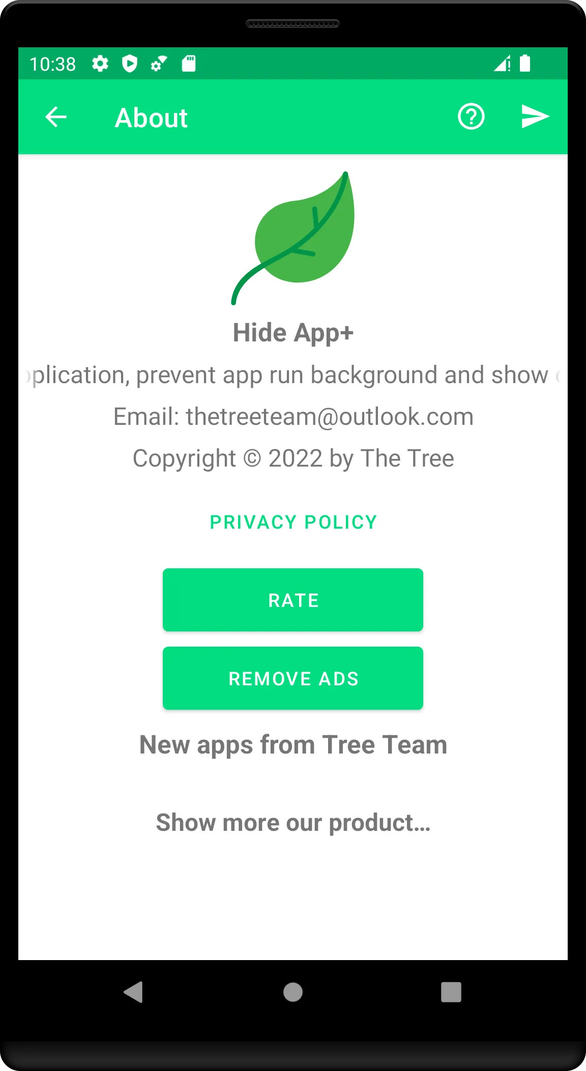 Hide Apps Plus | Indus Appstore | Screenshot