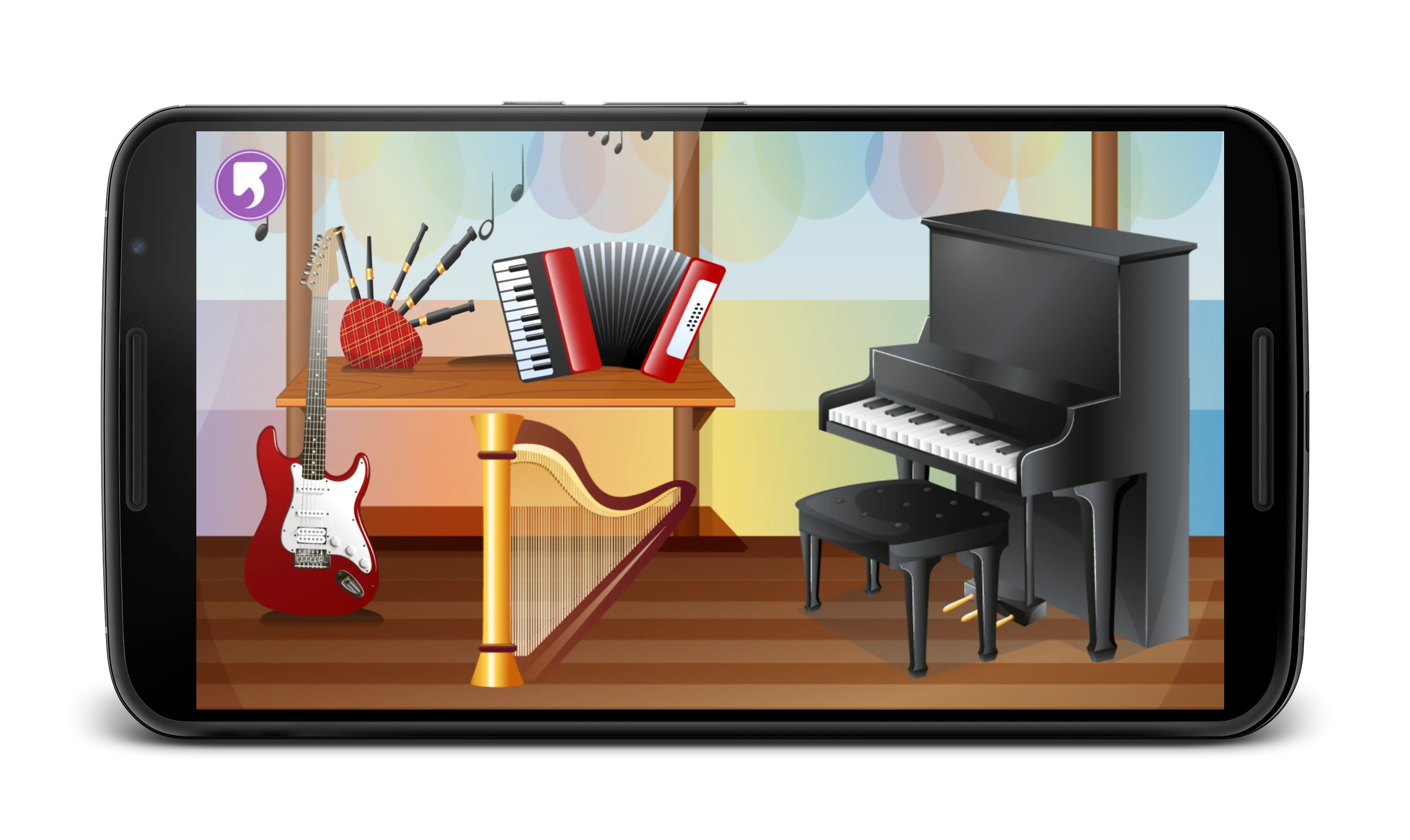 Musical instruments for kids | Indus Appstore | Screenshot