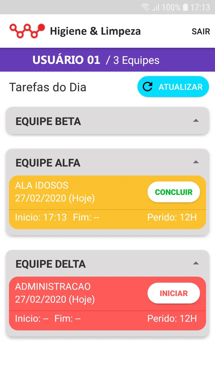 Wareline Higiene e Limpeza | Indus Appstore | Screenshot