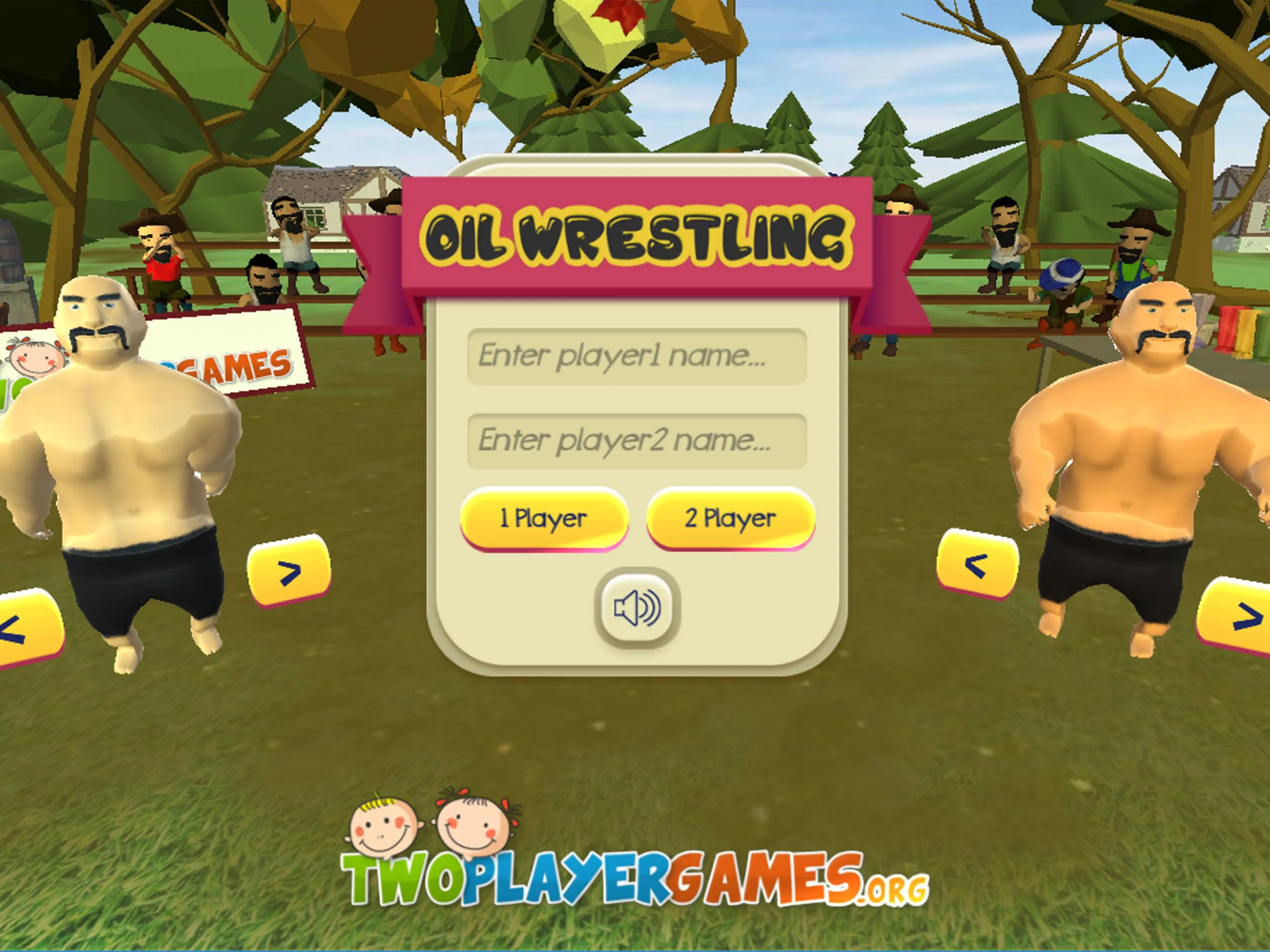 Oil Wrestling - 2 Player | Indus Appstore | Screenshot